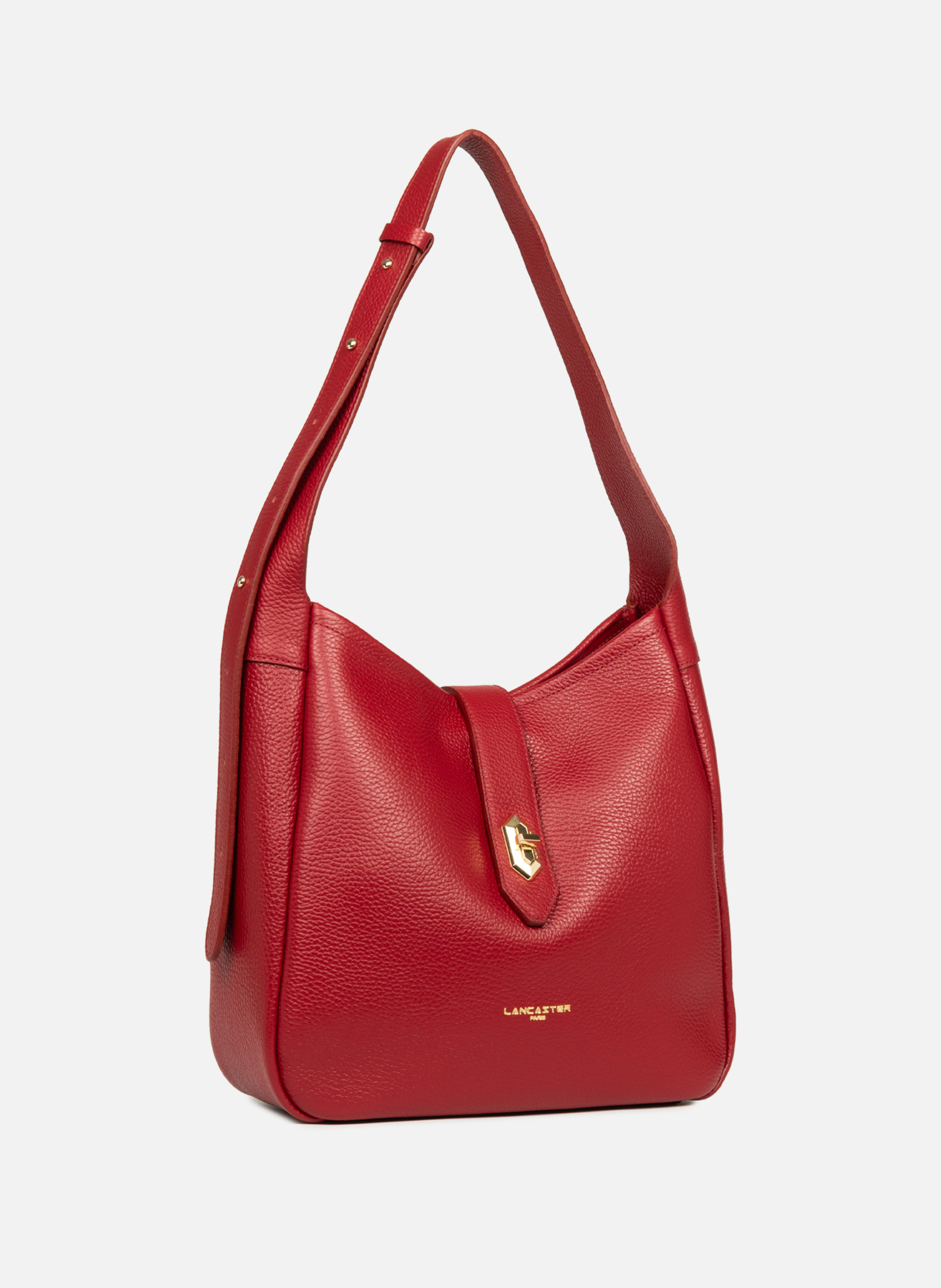 M bucket bag - Top Double LANCASTER Red