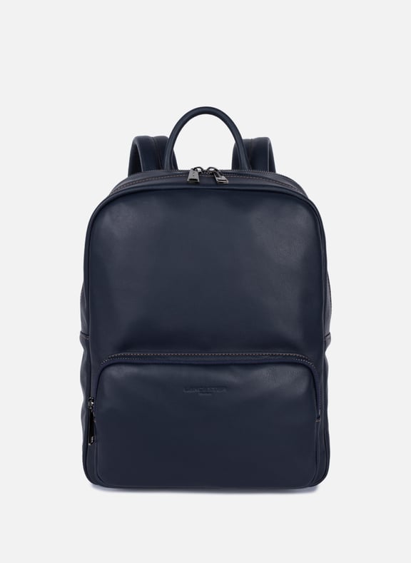 Sac à dos - soft vintage homme Bleu by LANCASTER LANCASTER Sac à dos - soft vintage homme Bleu