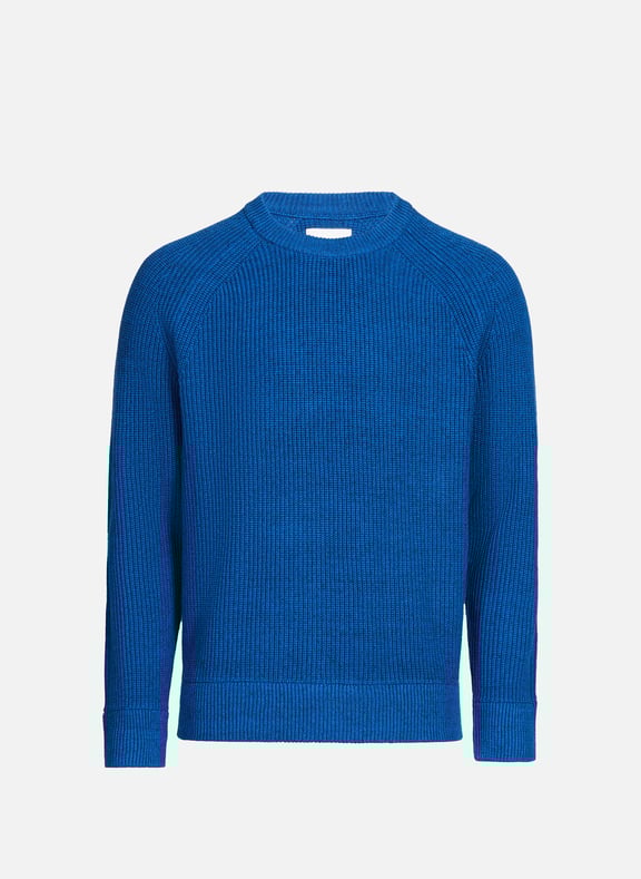 Pull côtelé Bleu by NN.07 NN.07 Pull côtelé Bleu