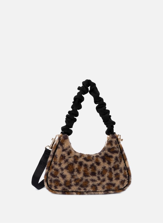 Sac besace - moumoute | Noir by LANCASTER Sac besace - moumoute Noir