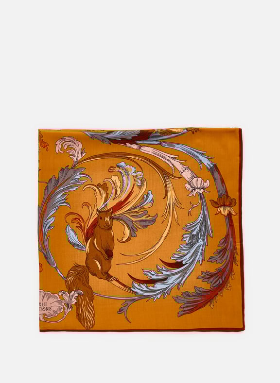 Foulard imprimé en laine Multicolore by INOUITOOSH INOUITOOSH Foulard imprimé en laine Multicolore