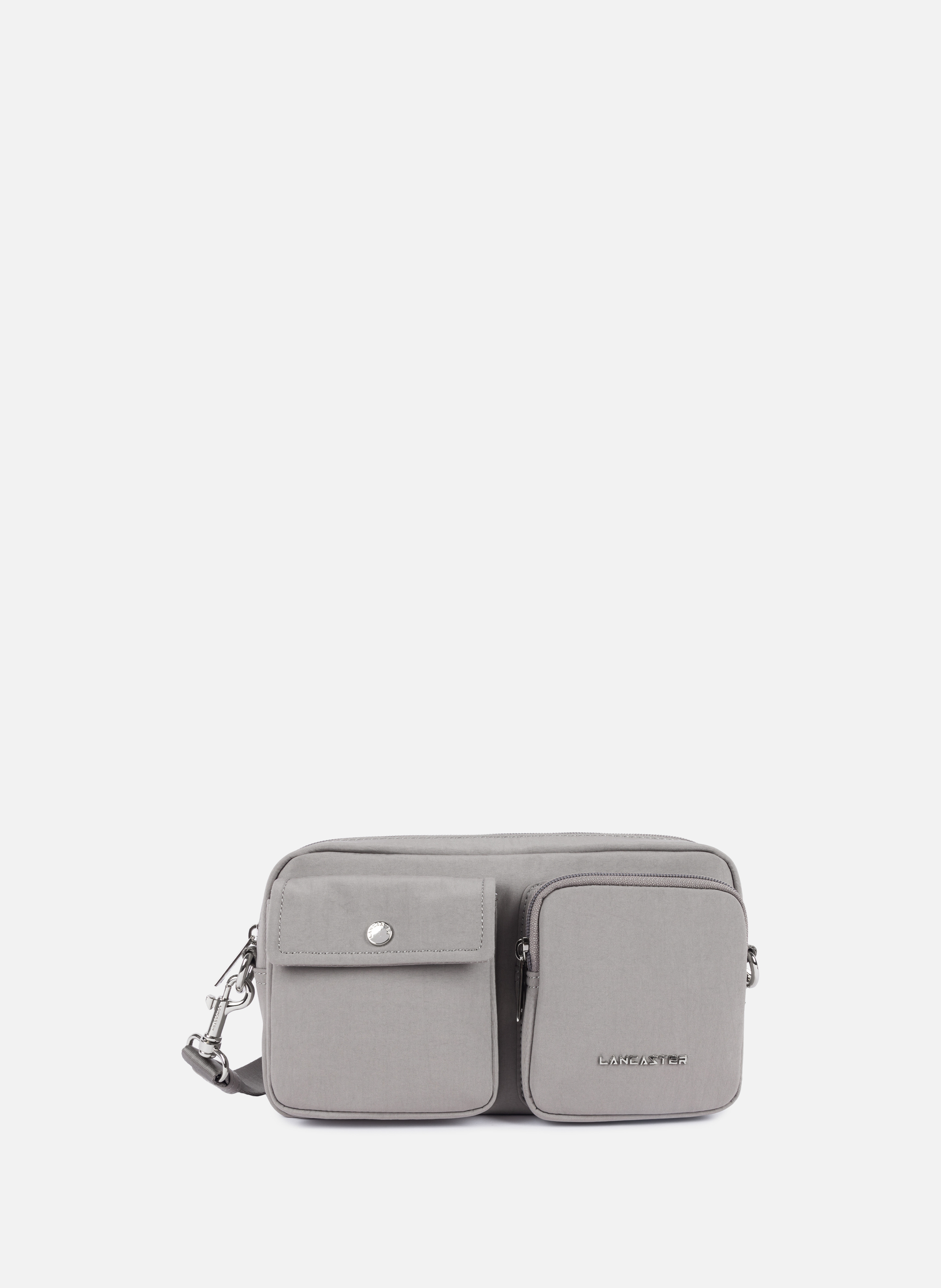 LANCASTER Sac trotteur - basic pocket Gris