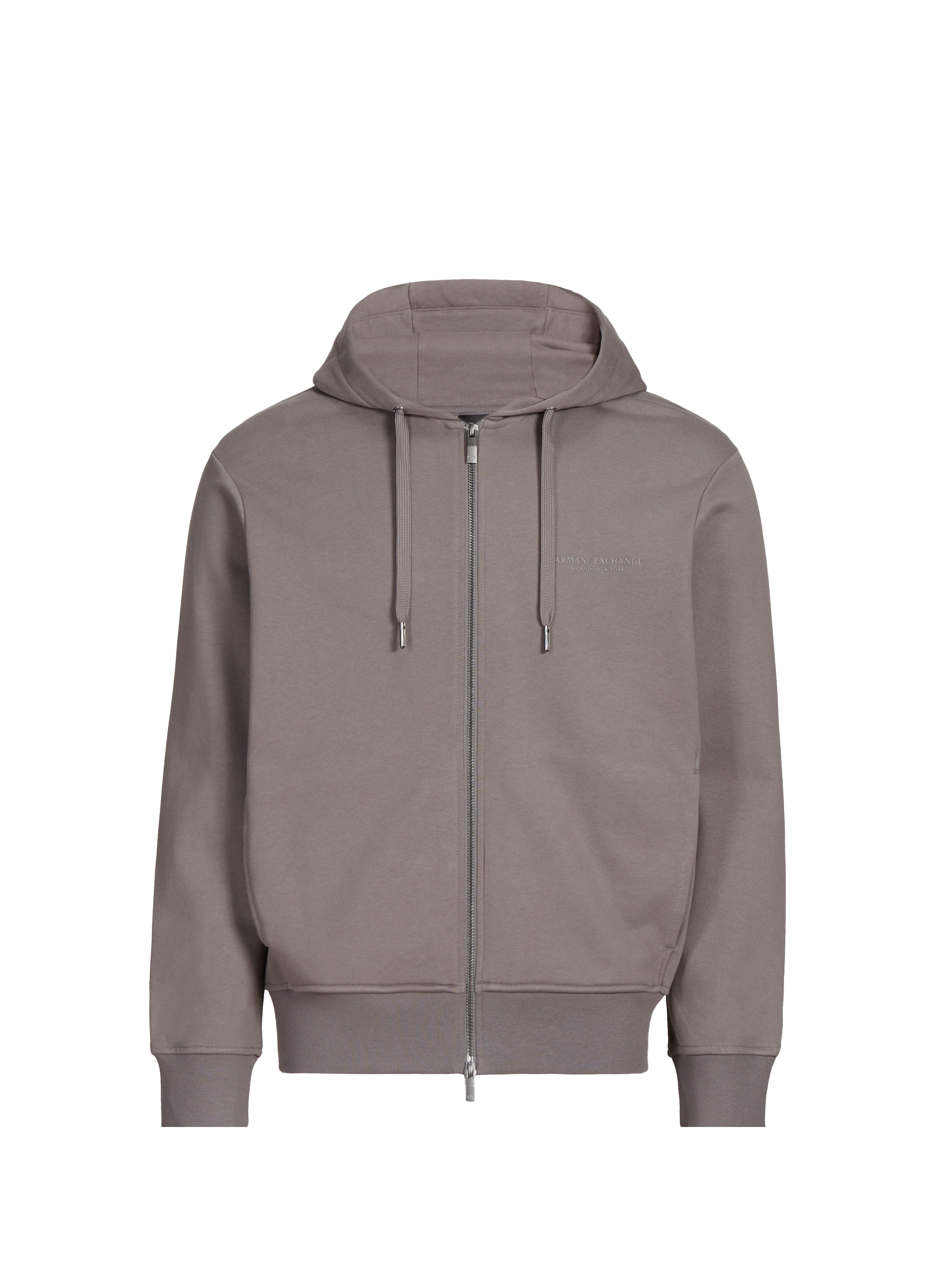 Cotton Hooded Sweatshirt ARMANI EXCHANGE Brown