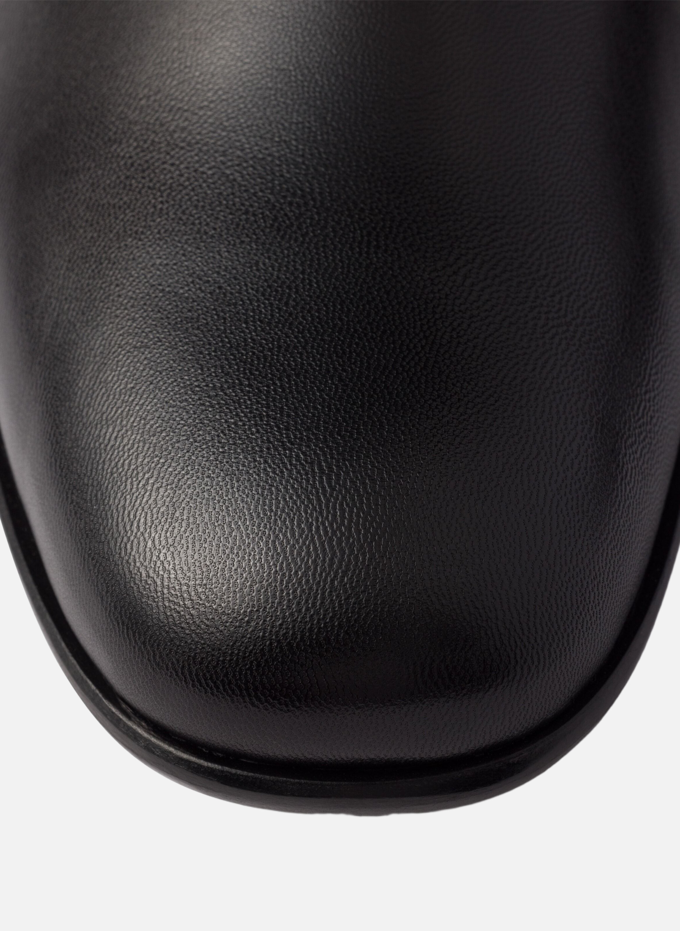 Bottines en cuir PRADA Noir