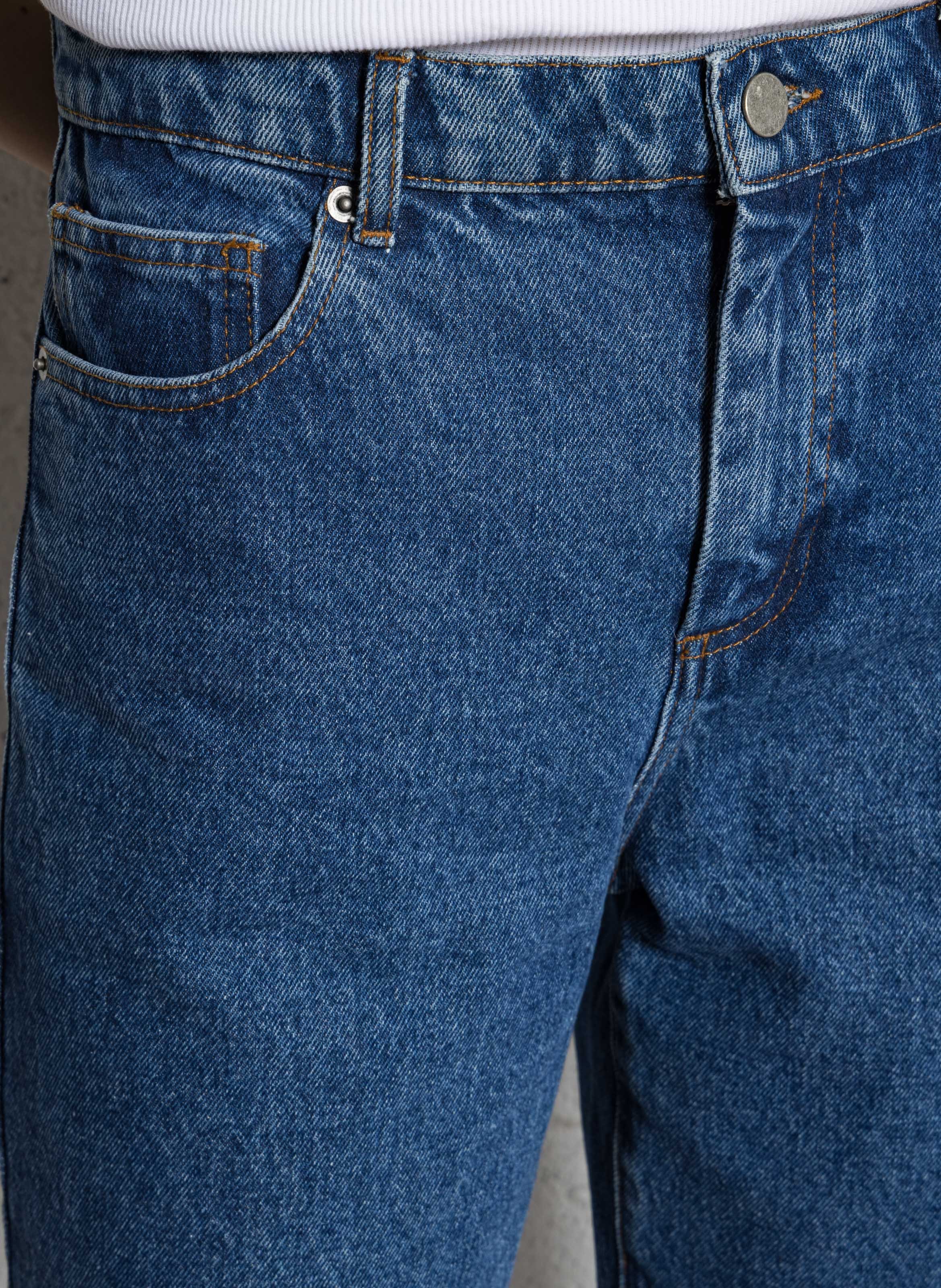 Jean droit en coton barnabe SOEUR Bleu