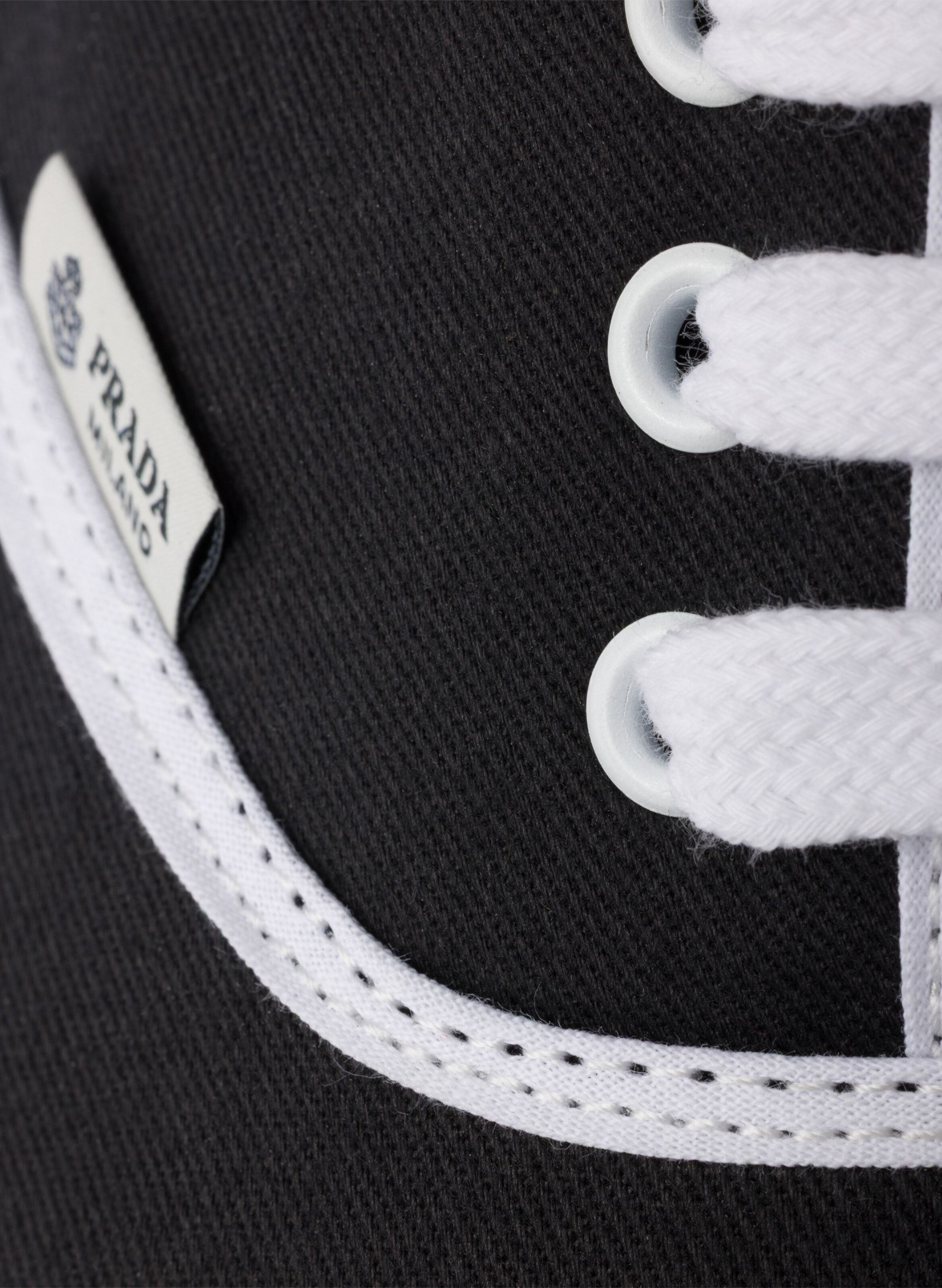 Baskets en tissu PRADA Noir