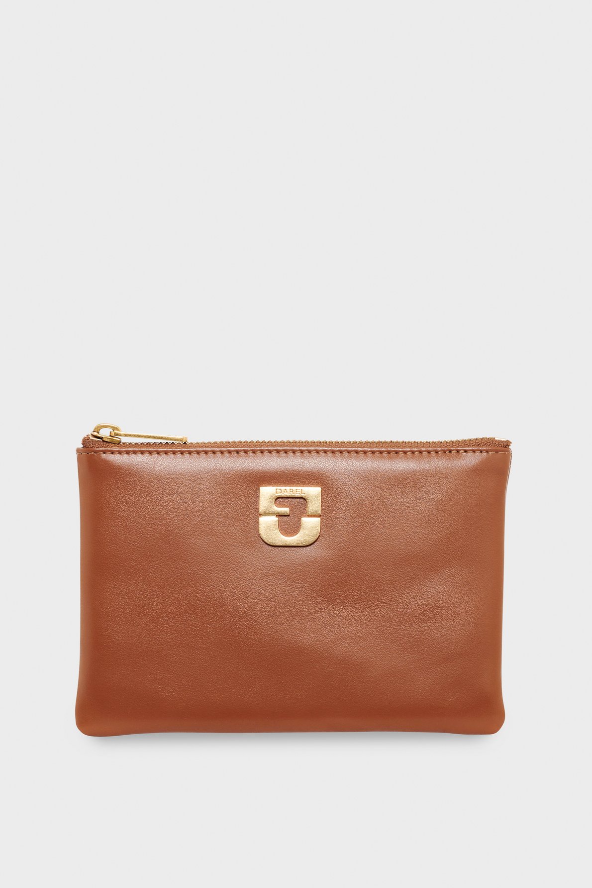 Trousse en cuir – pochette GERARD DAREL Marron