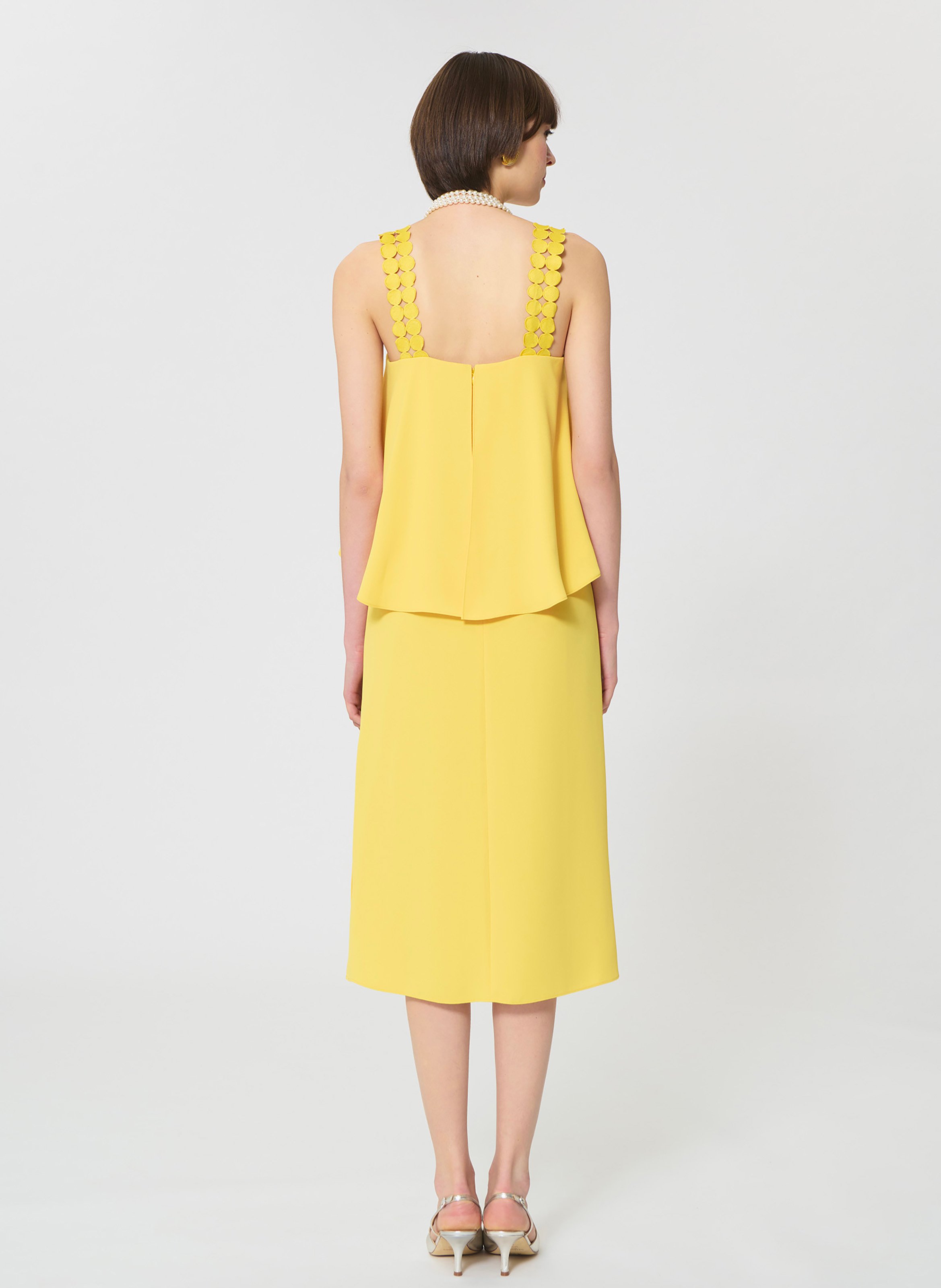 Robe rochas TARA JARMON Jaune