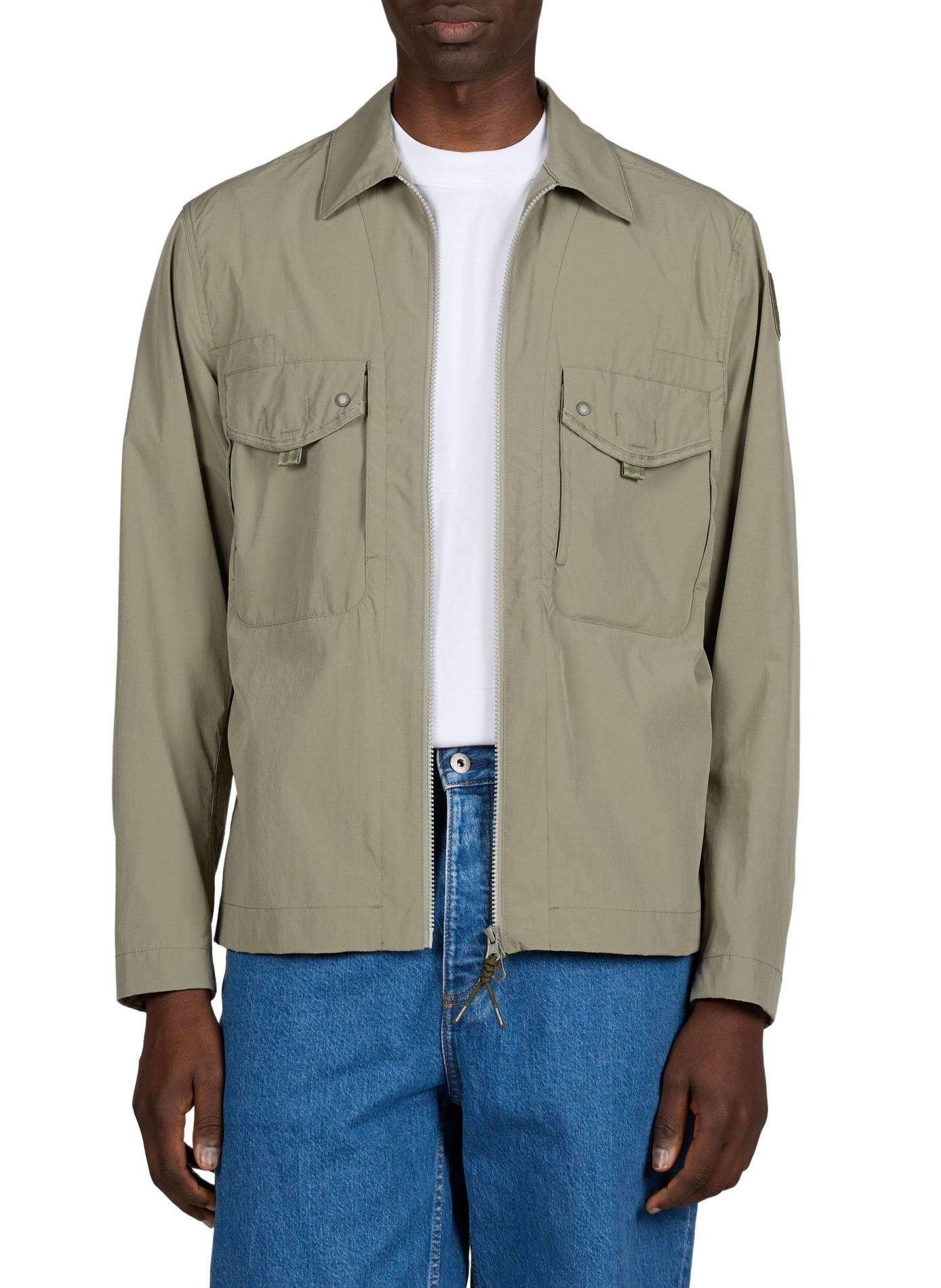 Blouson Elgin à col classique PARAJUMPERS Kaki