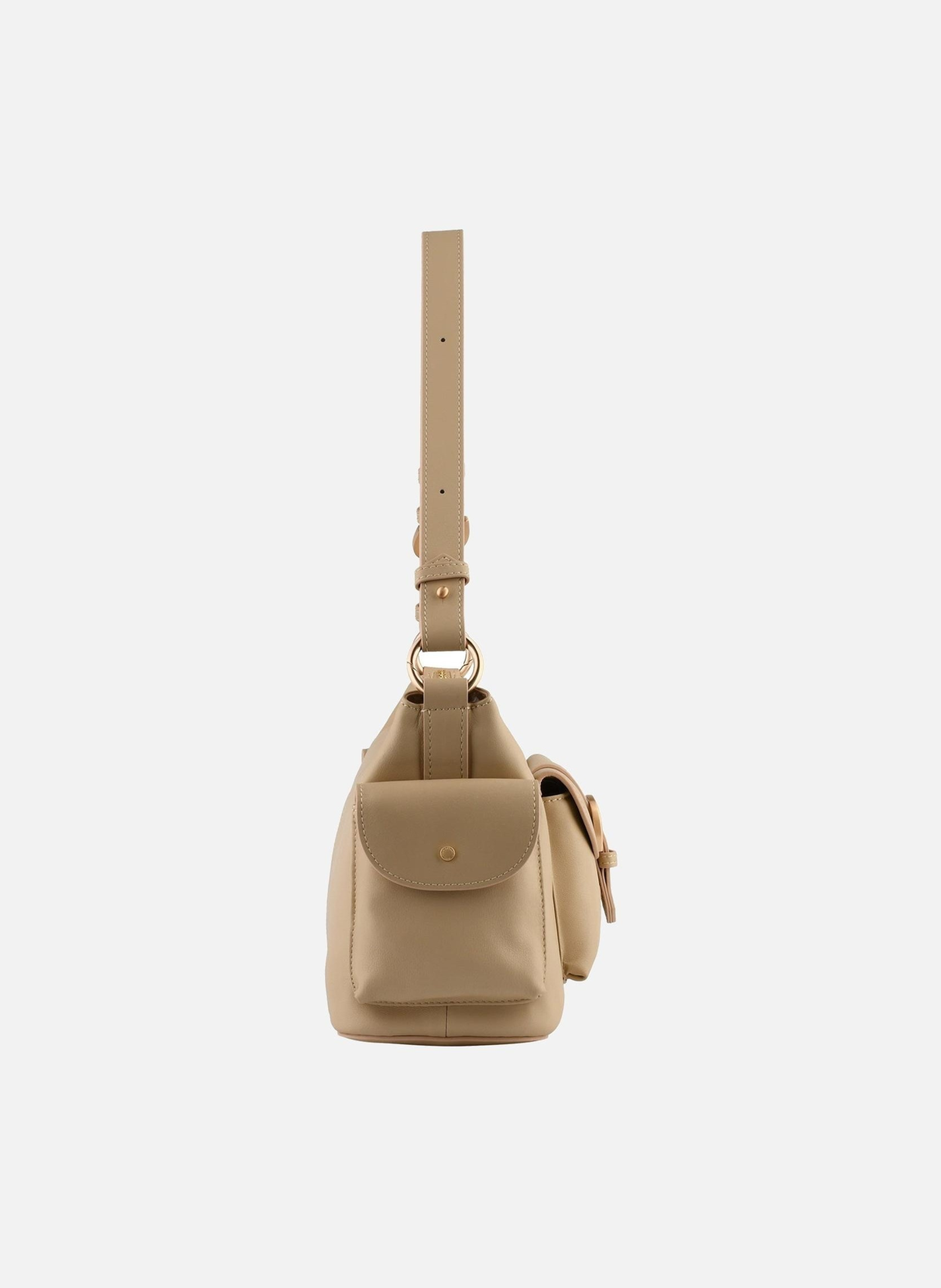 Scoop | sac porté épaule POURCHET Beige