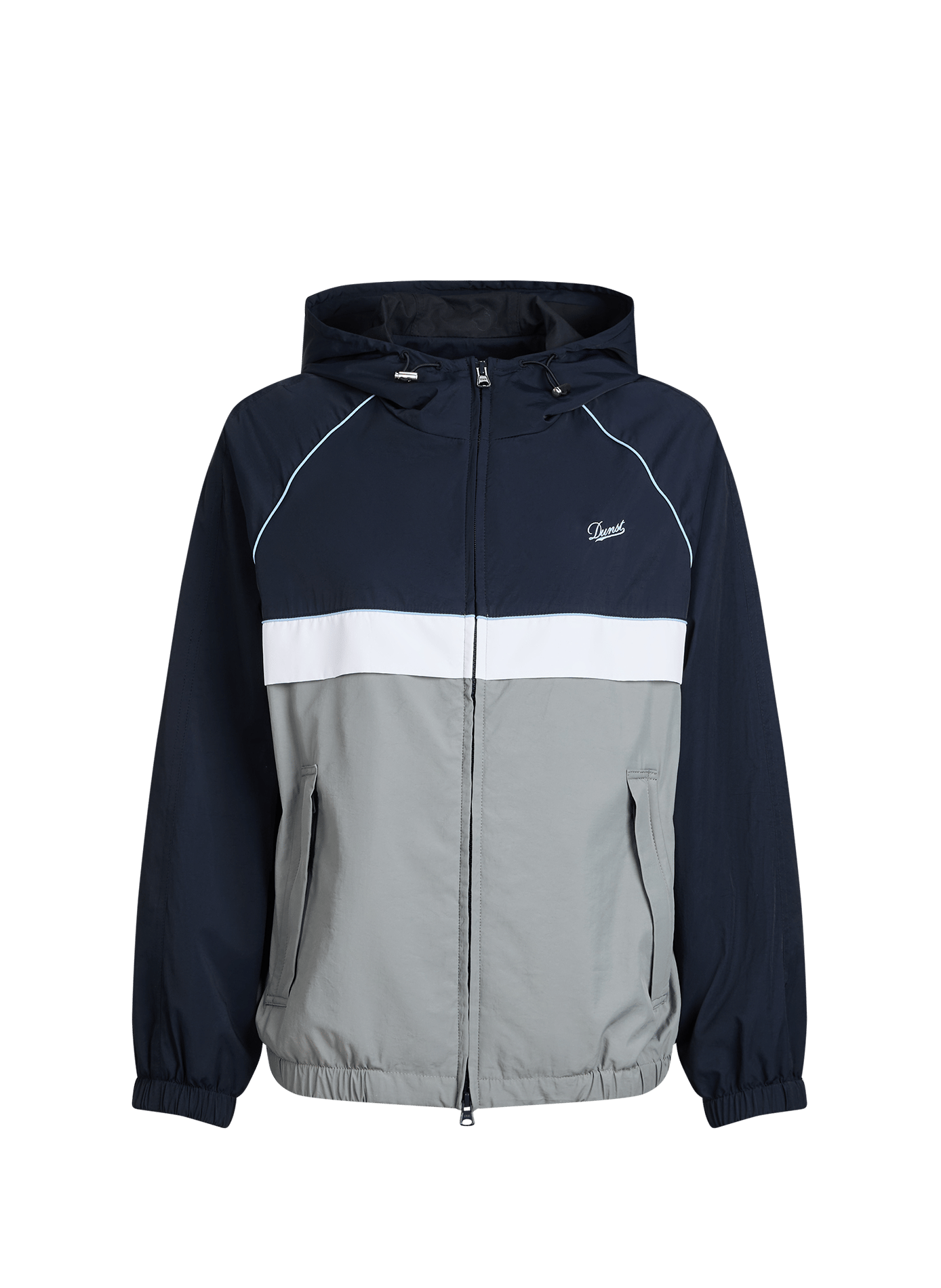 Blouson col rond à capuche DUNST Bleu