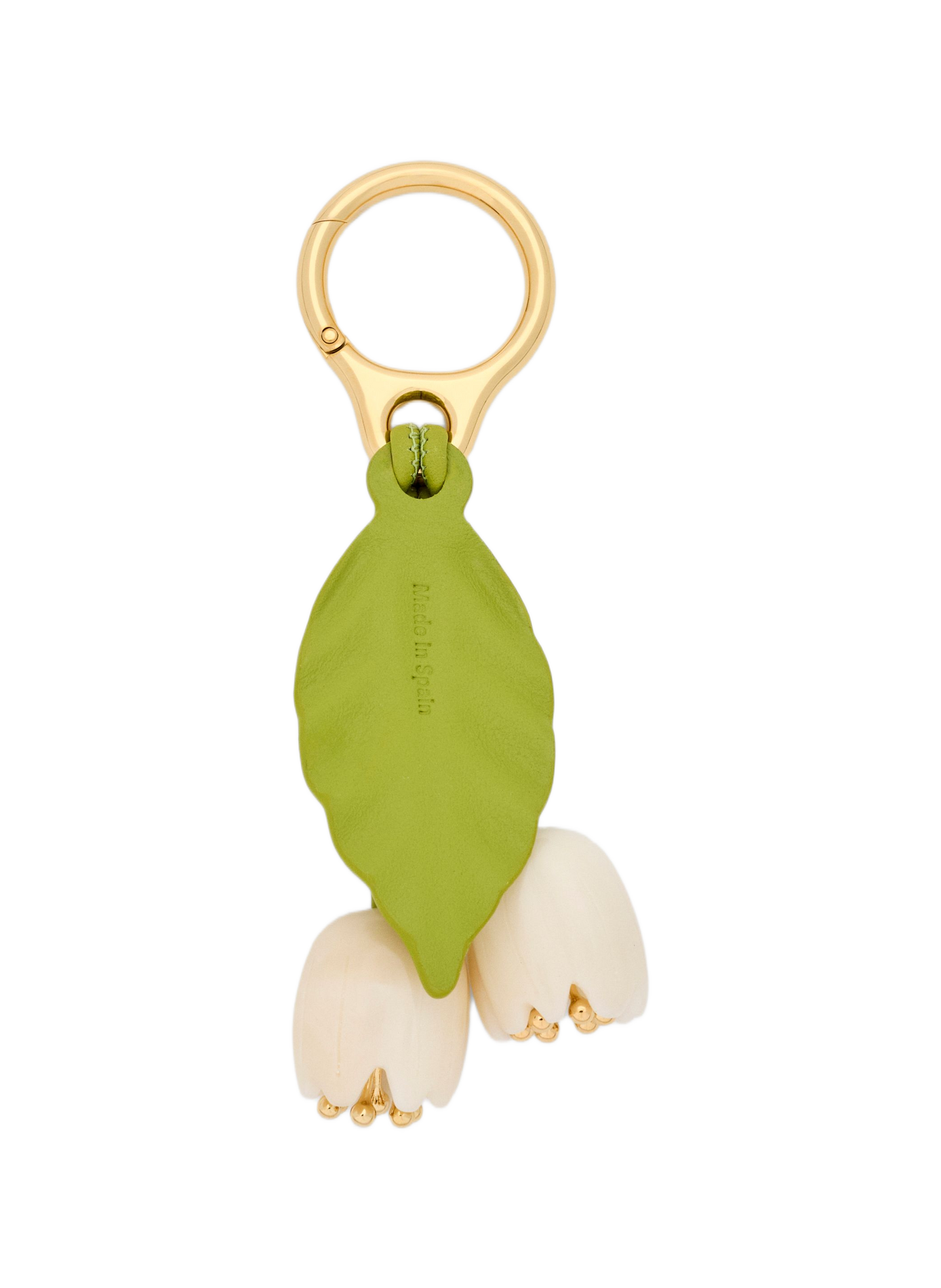 Charm fleurs en cuir de veau classique LOEWE Multicolore