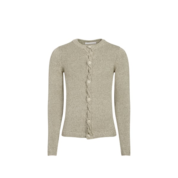 Cardigan en maille à col bénitier Cardigan en maille à col bénitier