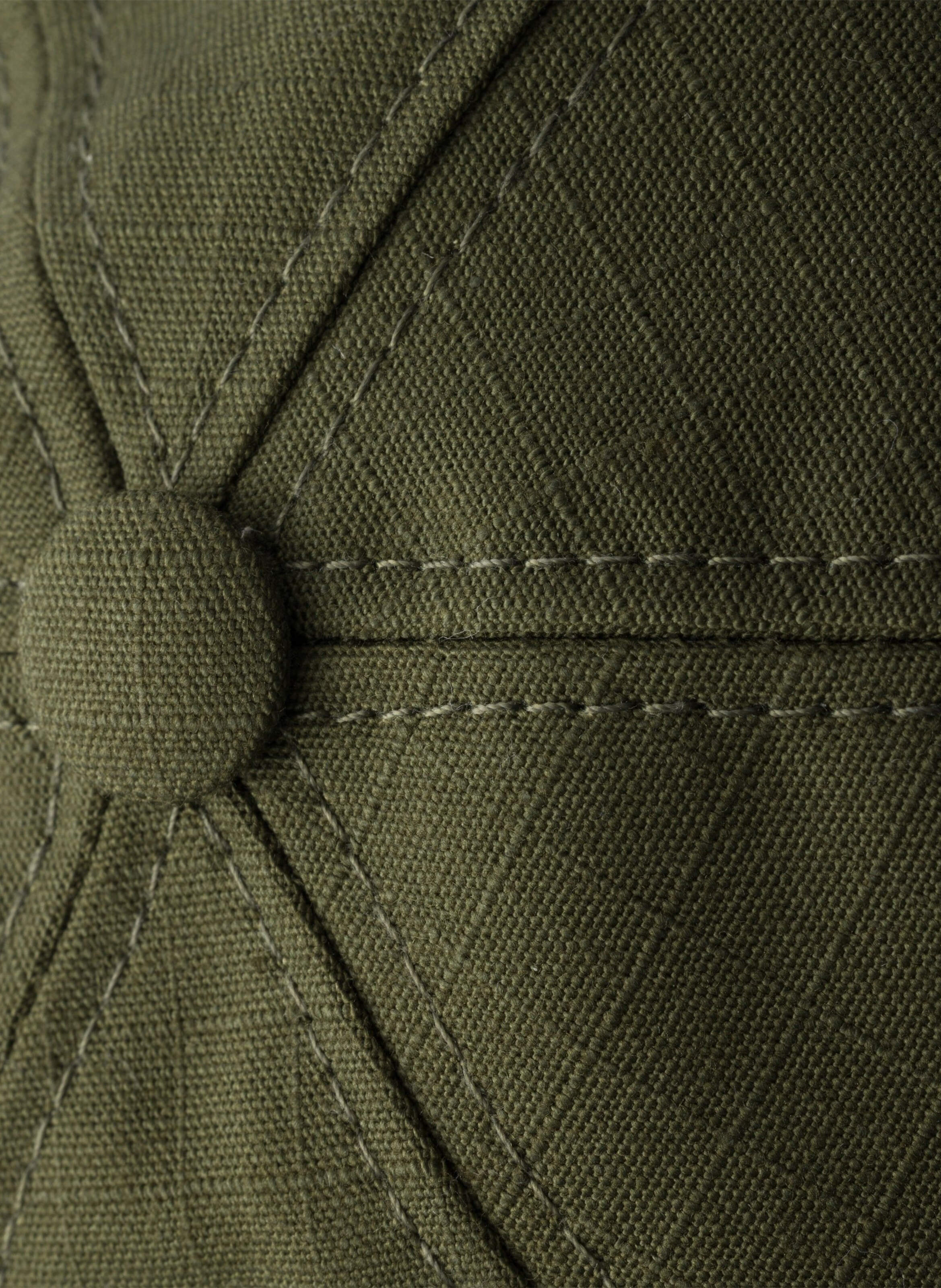 Casquette de baseball en tissu technique PRADA Vert