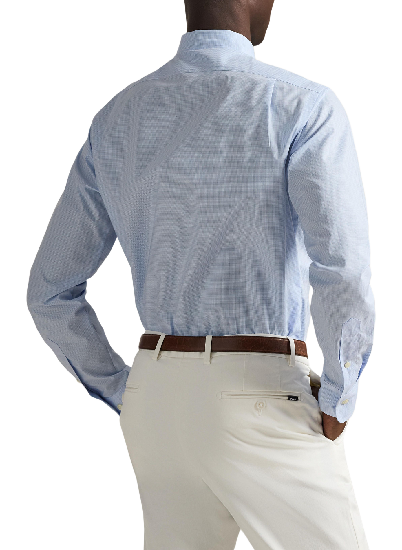 Chemise cintrée en coton POLO RALPH LAUREN Bleu