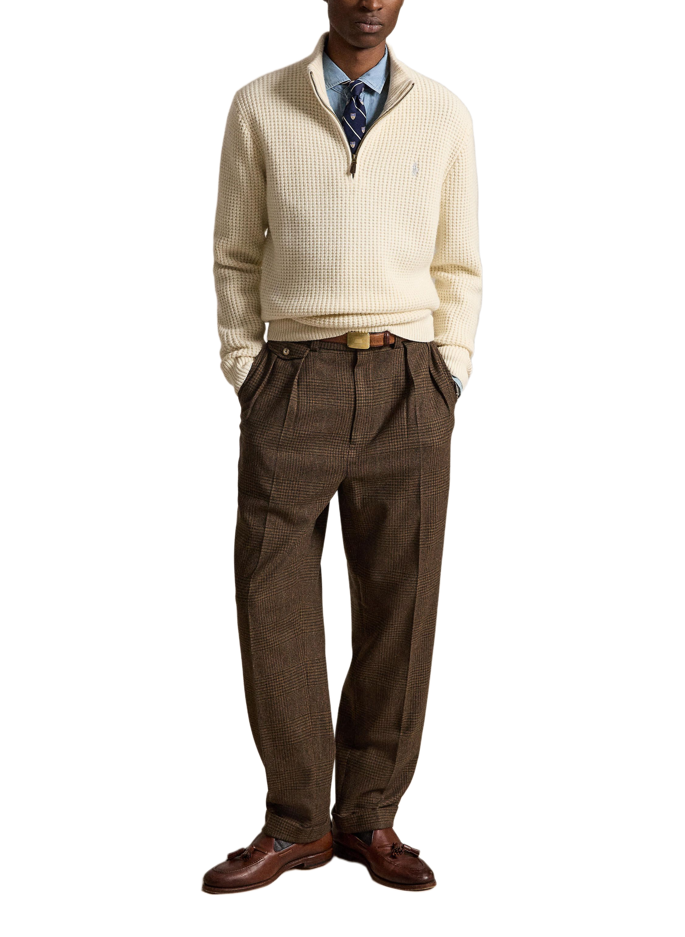 Trui met polokraag van gemengde wol POLO RALPH LAUREN Beige