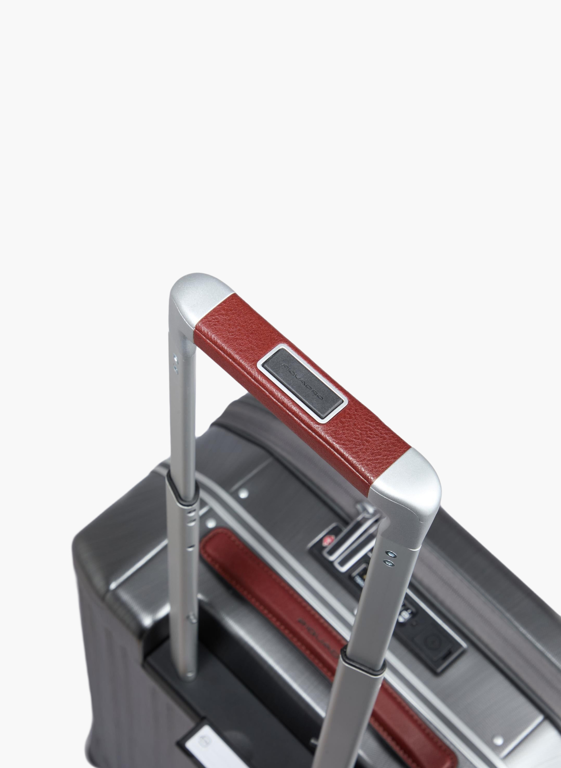 Valise cabine à 4 roues d'ordinateur 17,3" PIQUADRO Noir