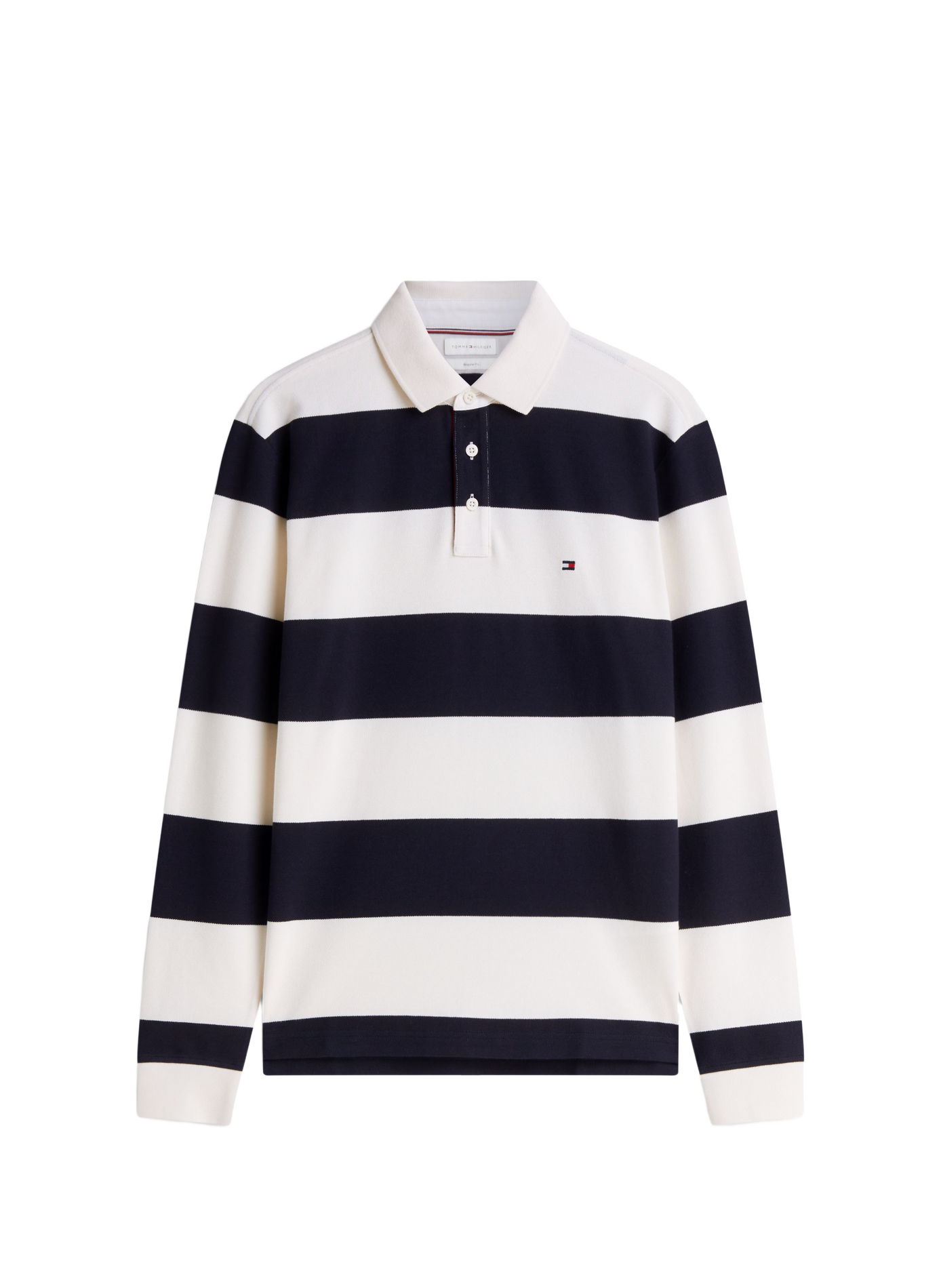 Polo manches longues rayé TOMMY HILFIGER Multicolour