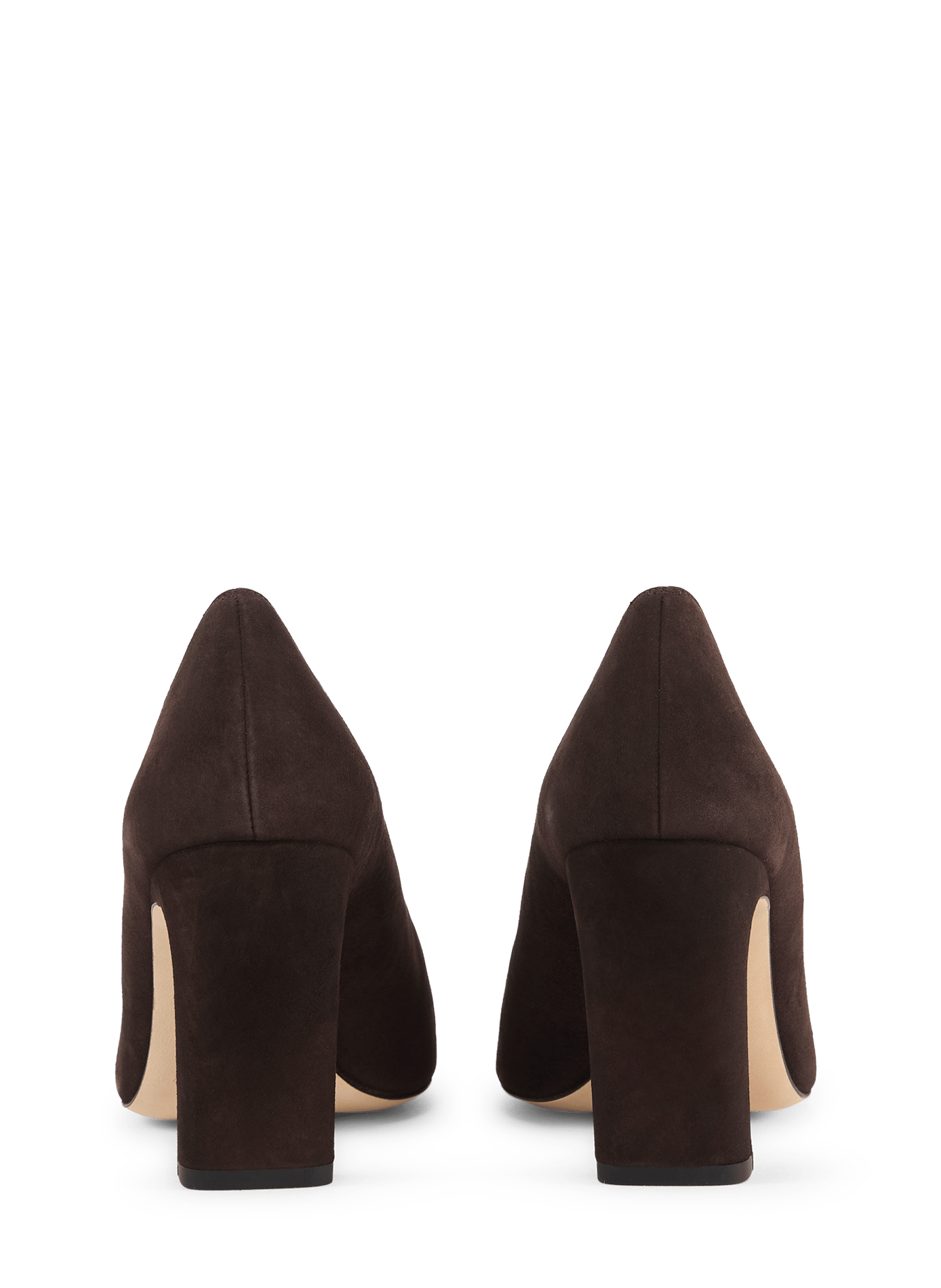 Smooth leather ms pump STUART WEITZMAN Brown