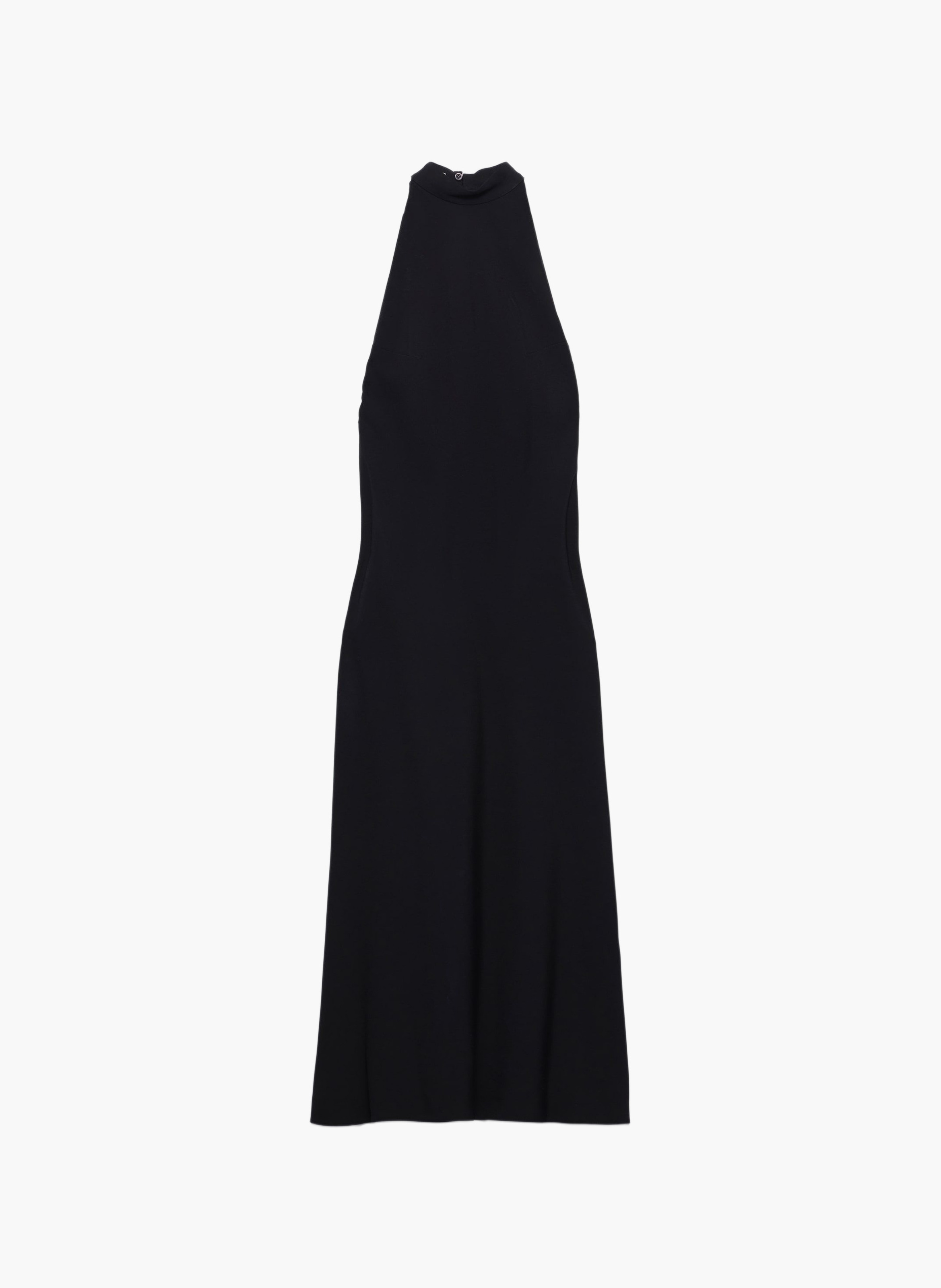 Robe en soie sablée PRADA Noir
