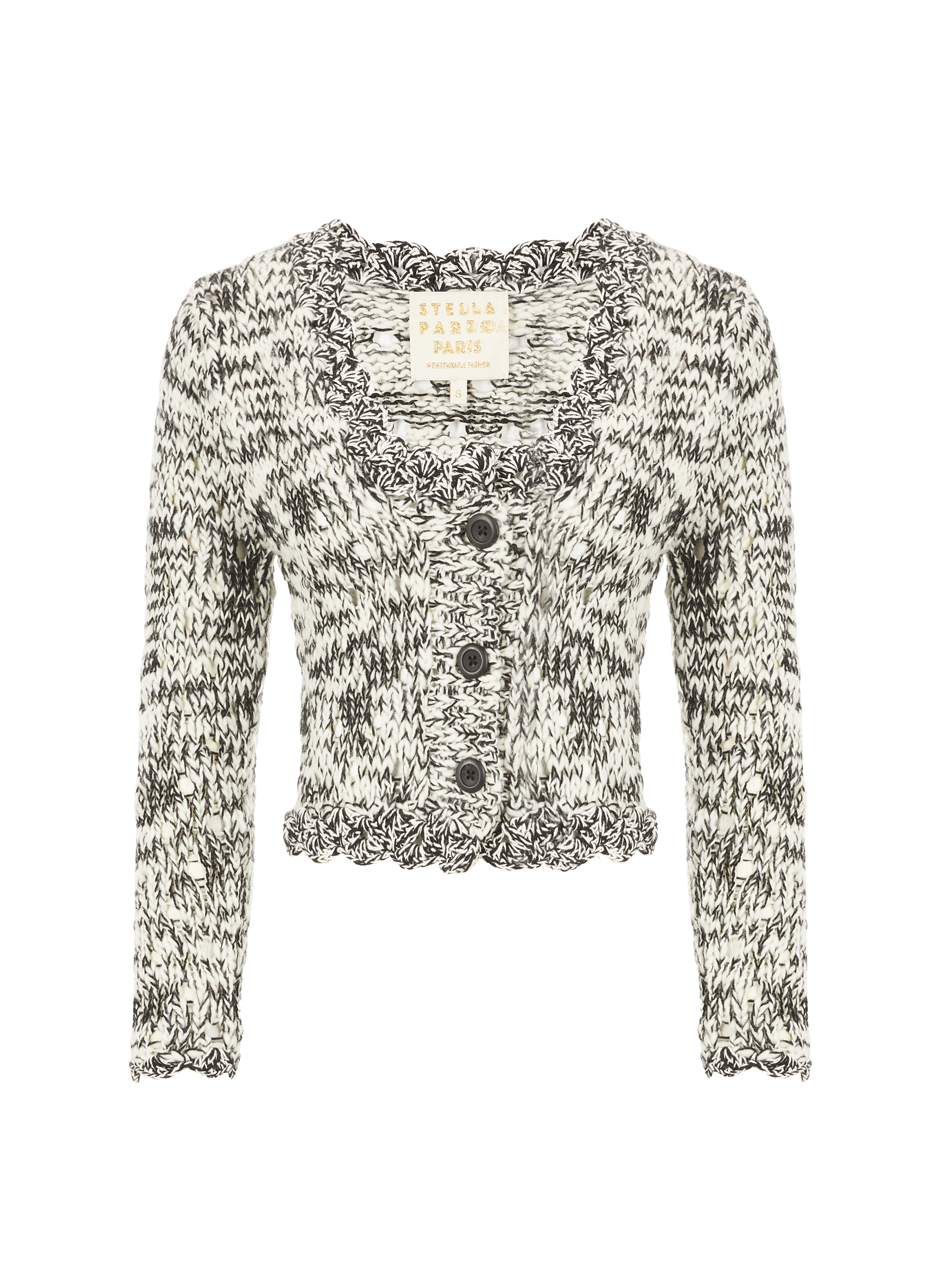 Cardigan Wayta en laine et coton