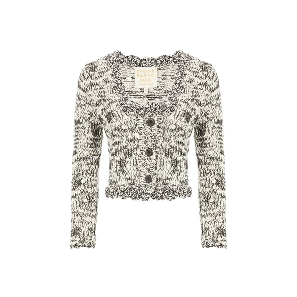 Cardigan Wayta en laine et coton