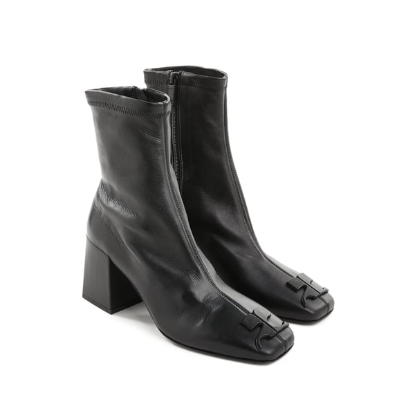 Bottines en cuir