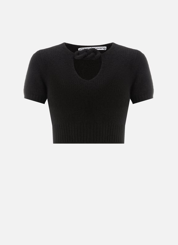 Pull cropped en laine  ALEXANDER WANG Pull cropped en laine  ALEXANDER WANG