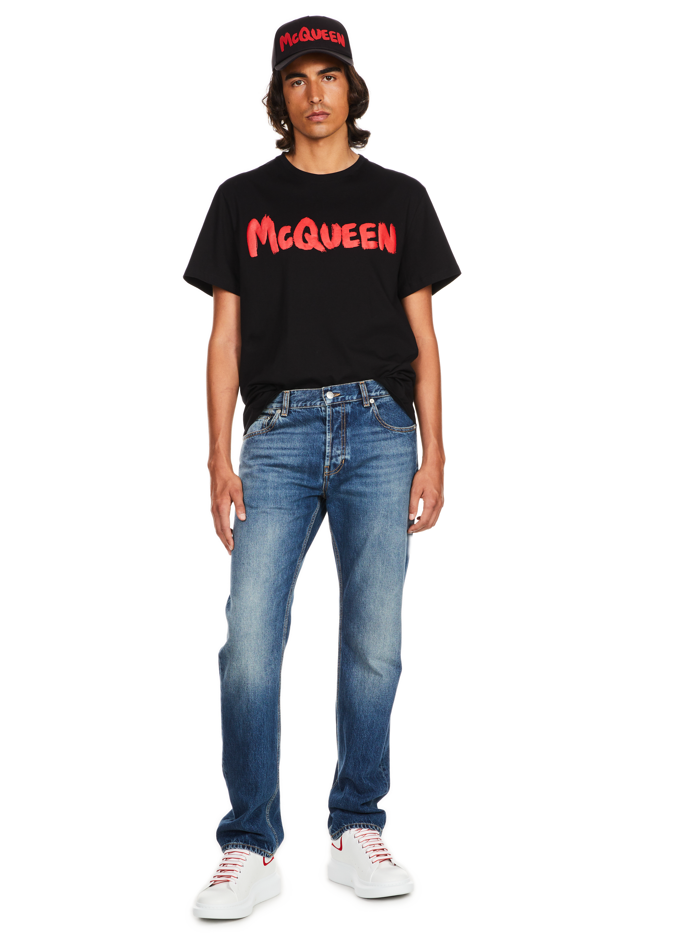 Casquette à logo  ALEXANDER MCQUEEN Noir