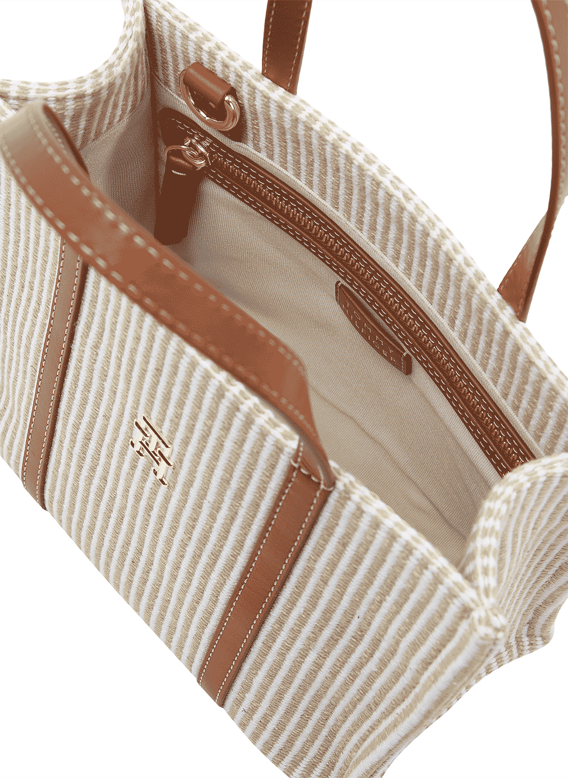 Sac cabas tressé  TOMMY HILFIGER Multicolore