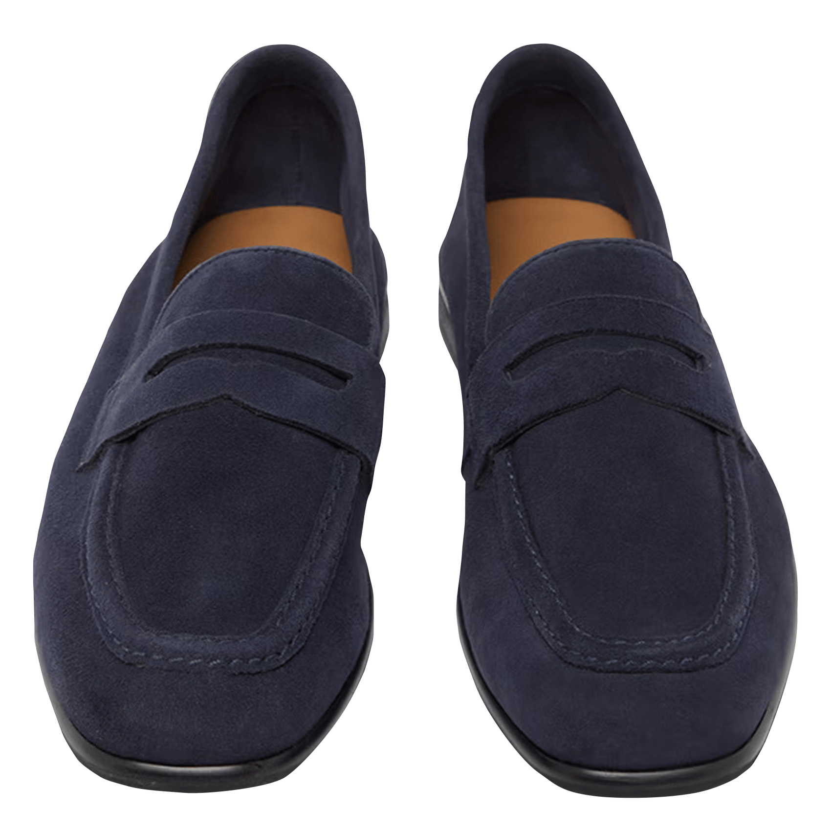 Mocassins en cuir velours aca JONAK Bleu