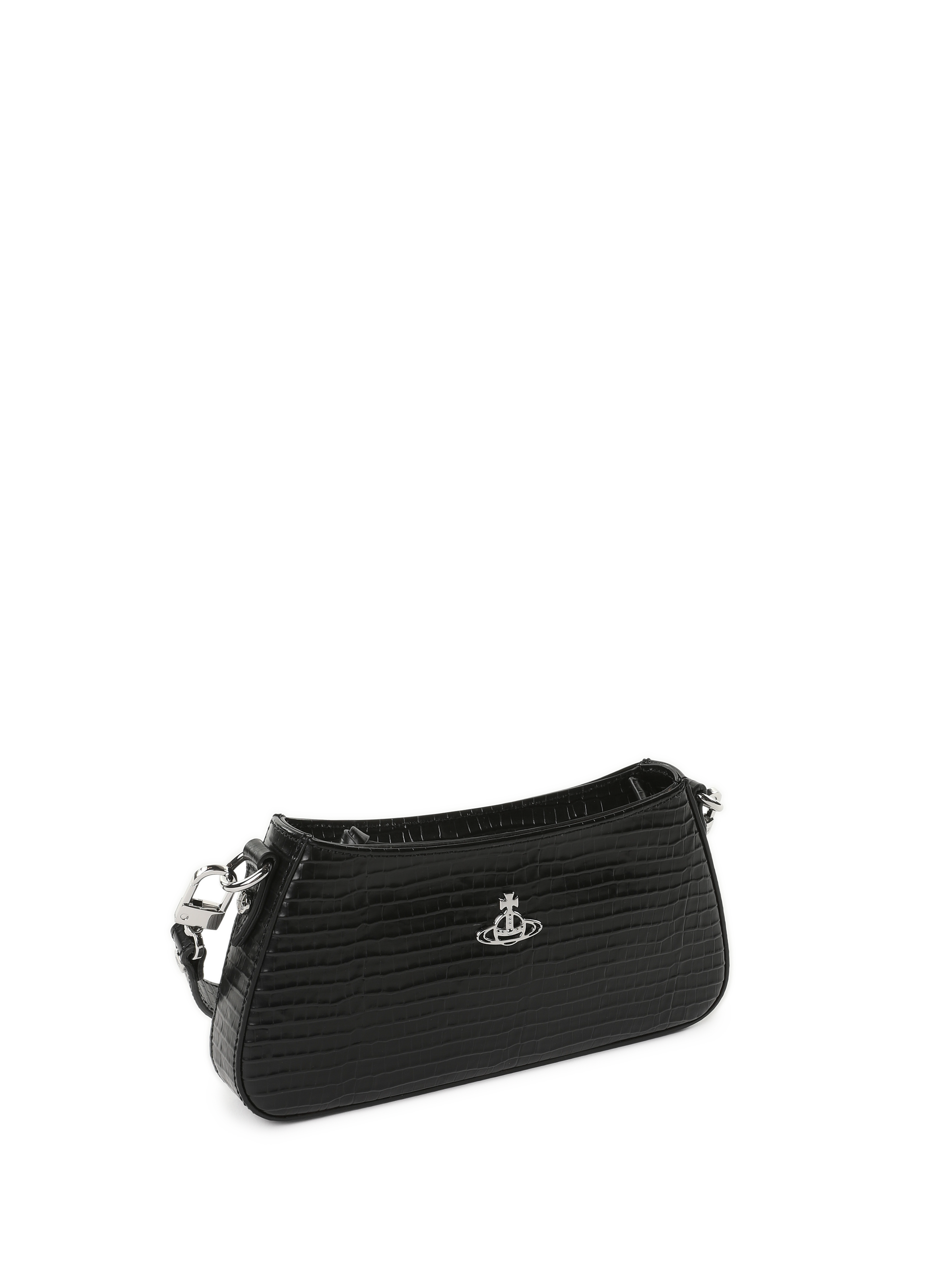 Cow leather handbag VIVIENNE WESTWOOD Black