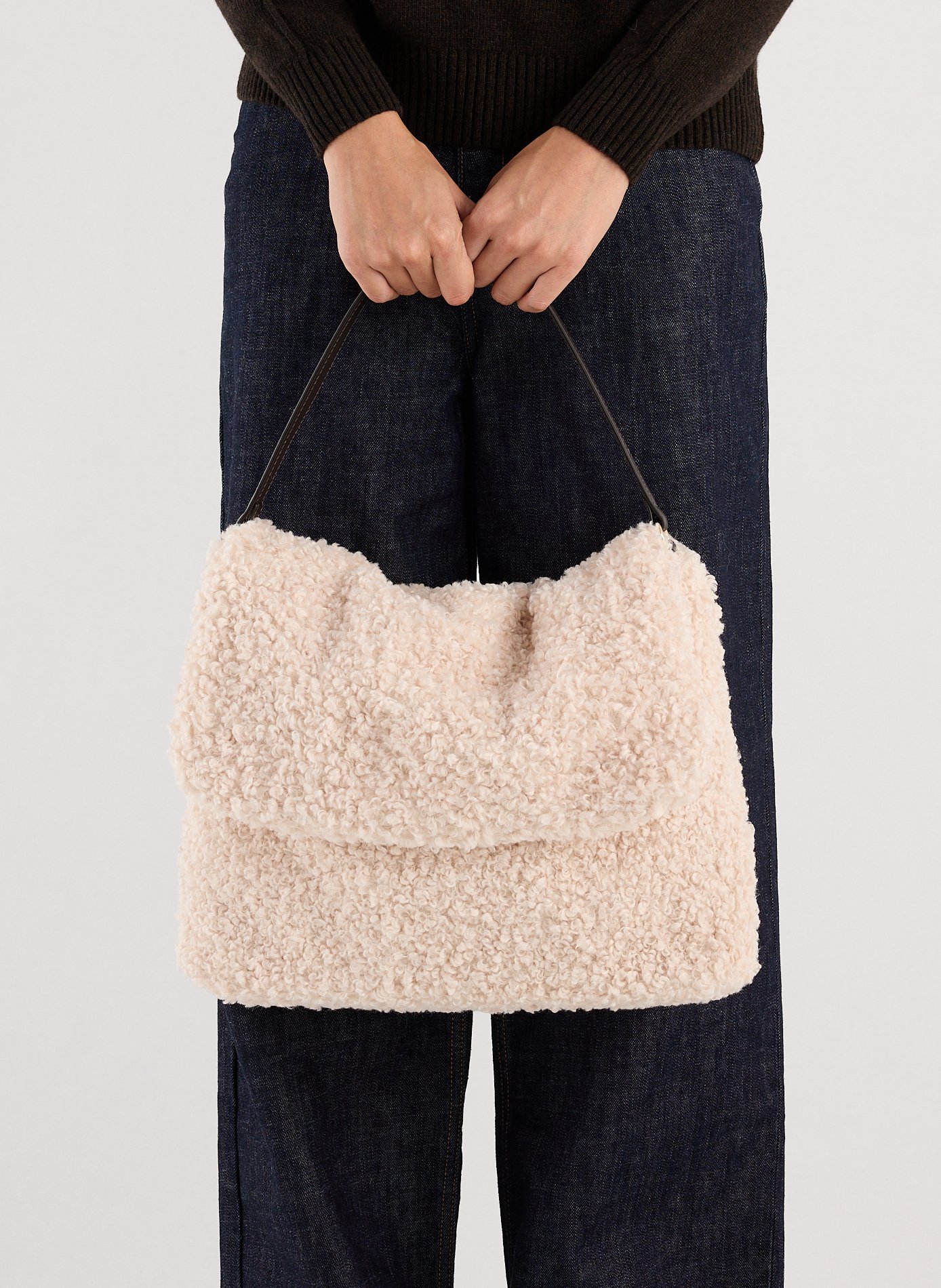 Sac à main Eloise texturé  SAISON 1865 Beige
