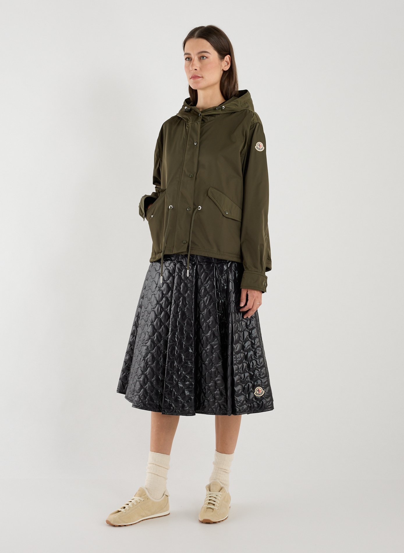 Short jacket MONCLER Green
