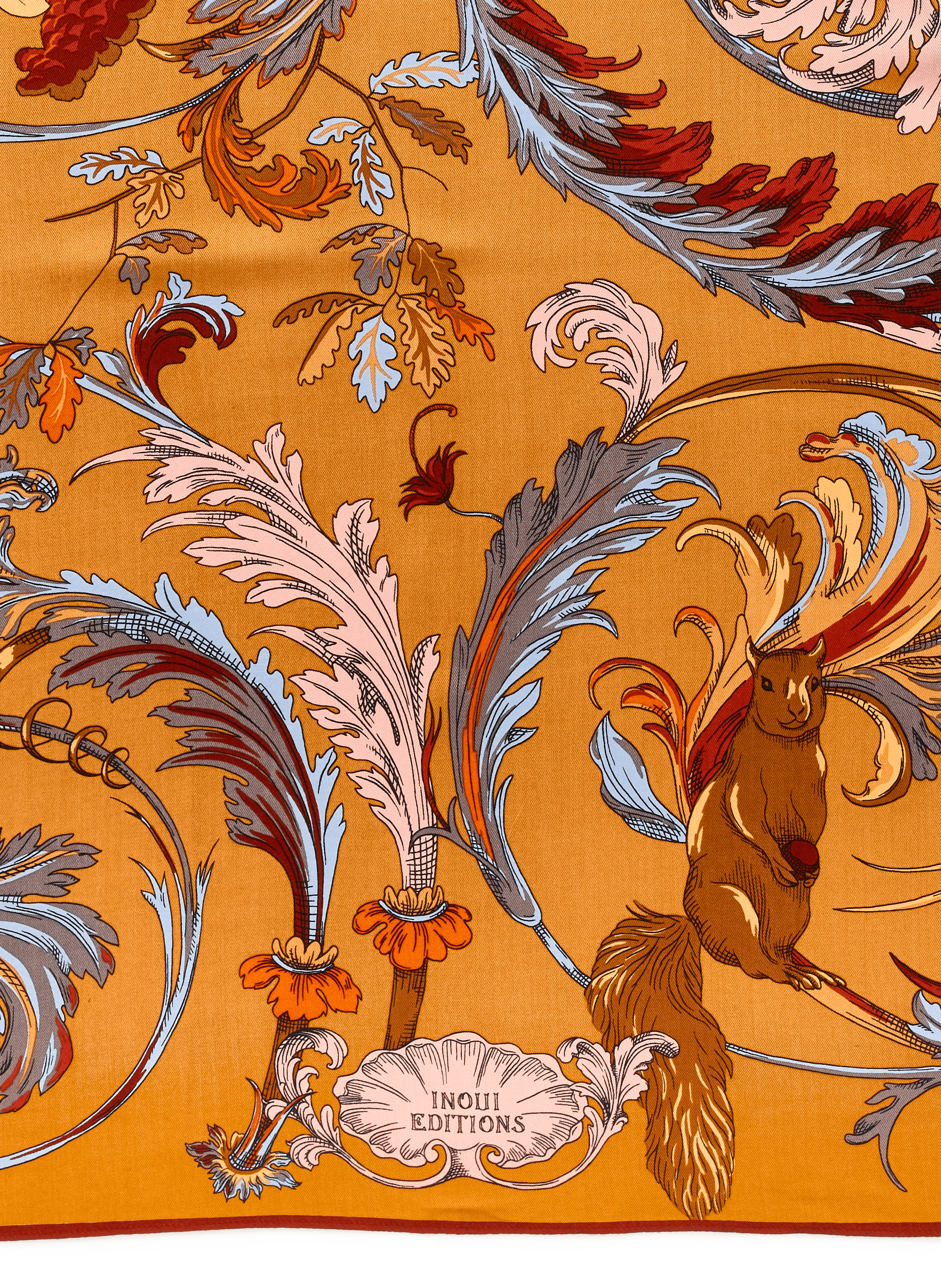 Foulard imprimé en laine INOUITOOSH Multicolore