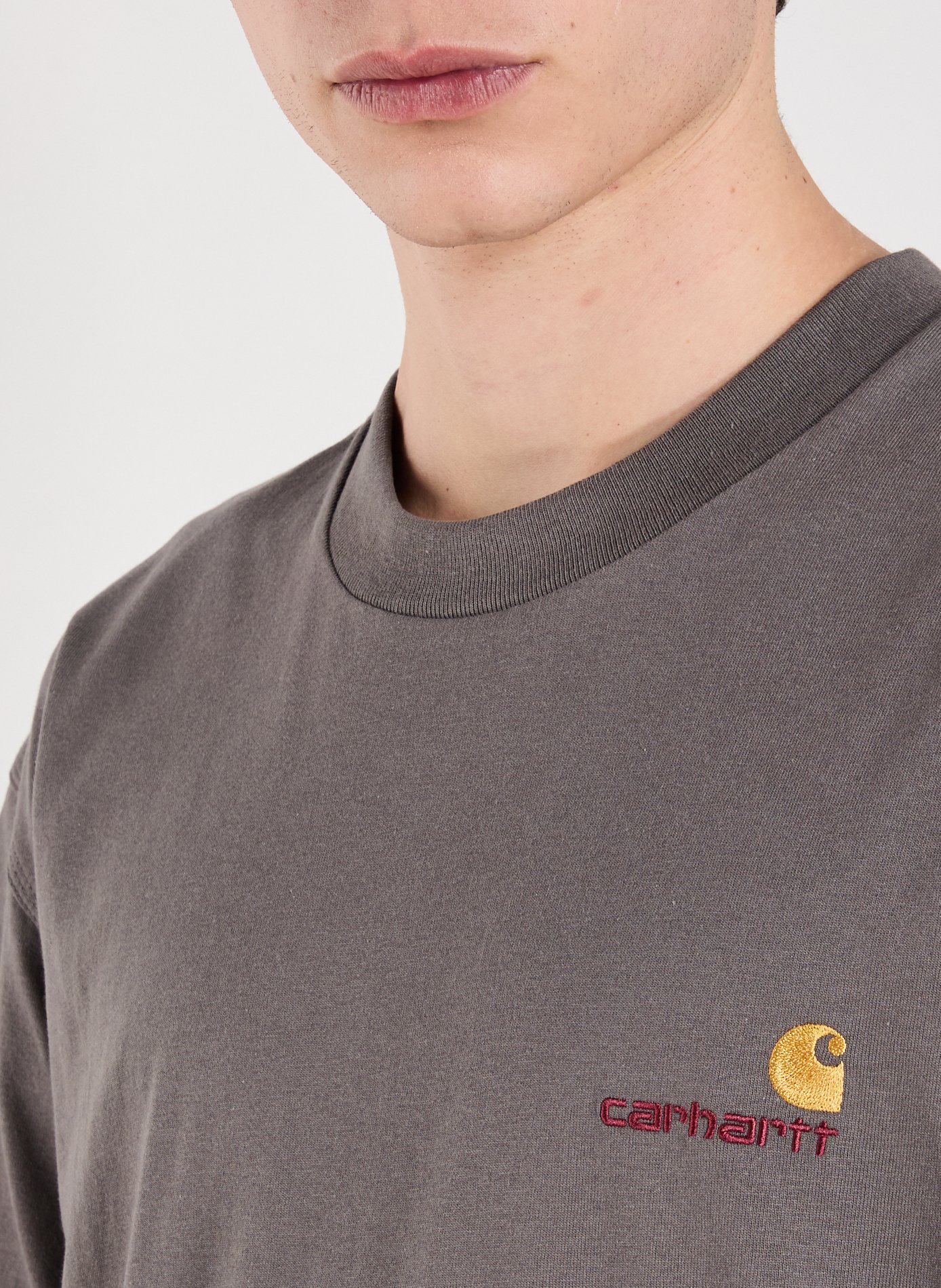 Classic Cotton T-Shirt CARHARTT WIP Grey