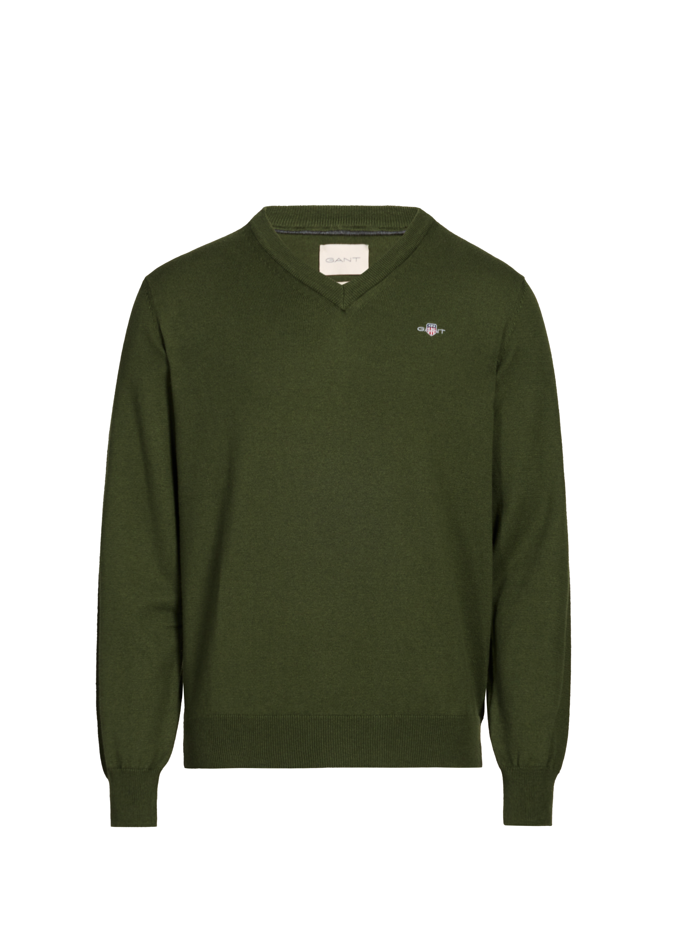 Cotton jumper GANT Green