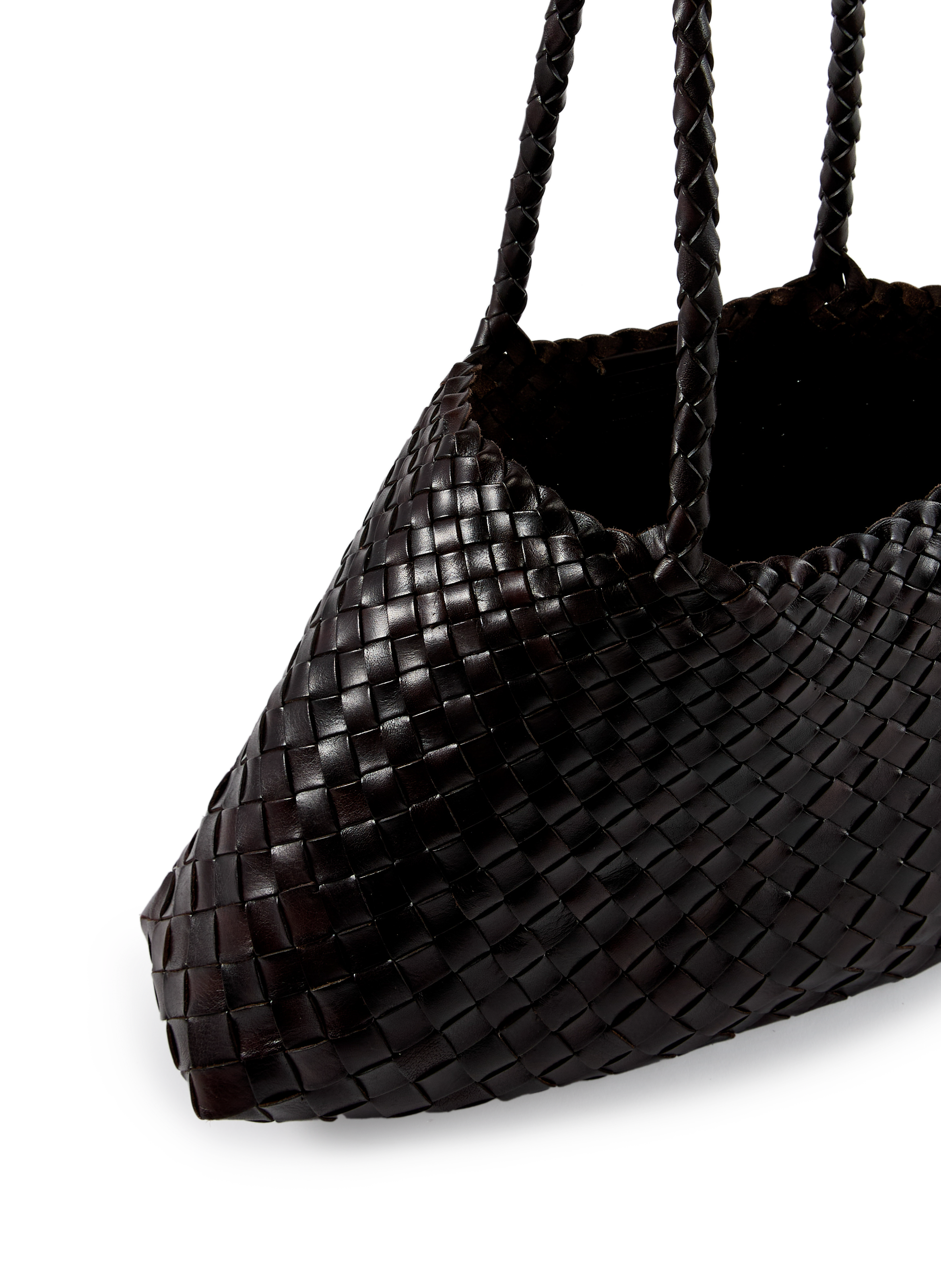 Sac cabas Santa Croce Big DRAGON DIFFUSION Marron