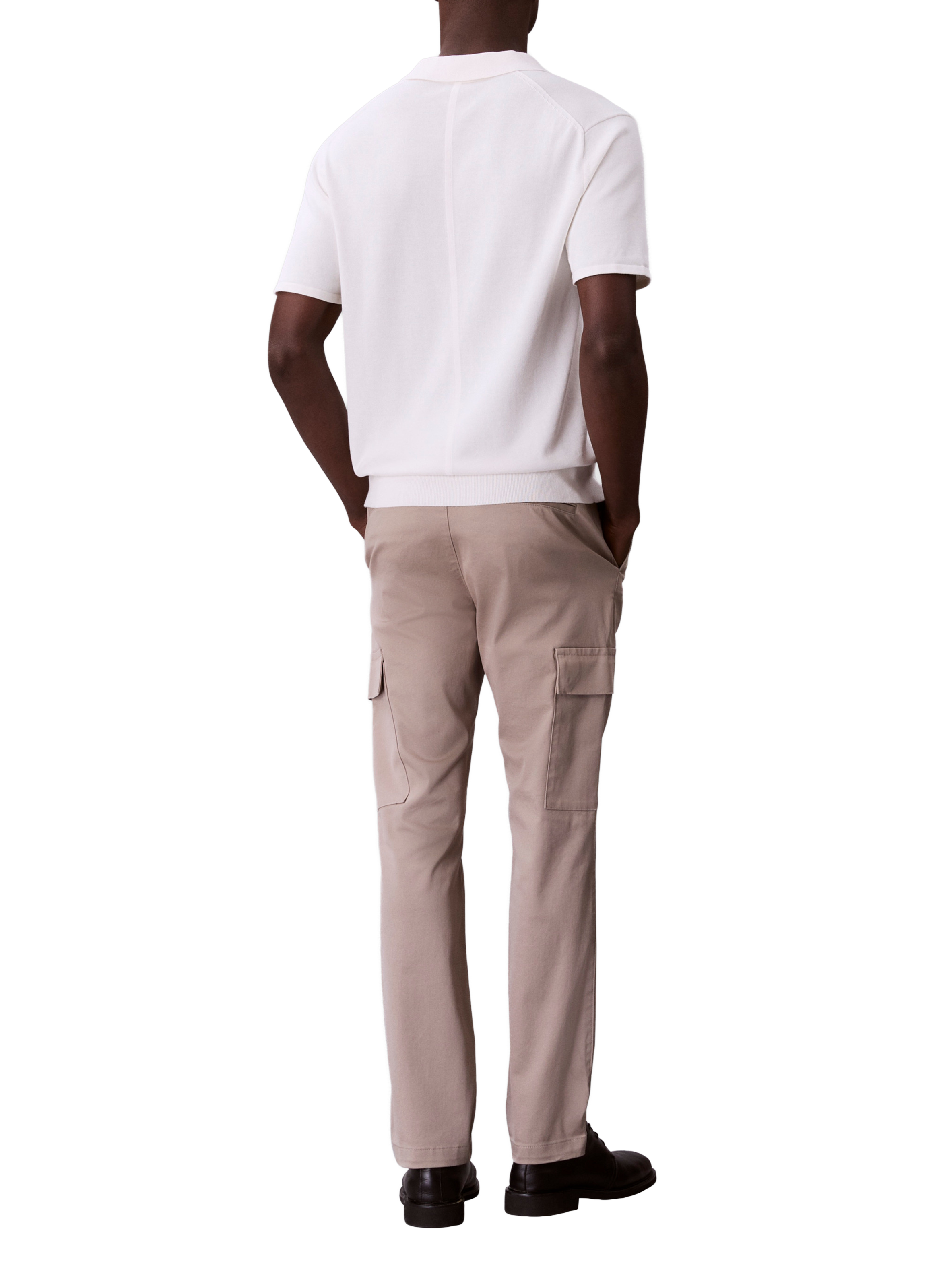 Cotton chino trousers CALVIN KLEIN Khaki