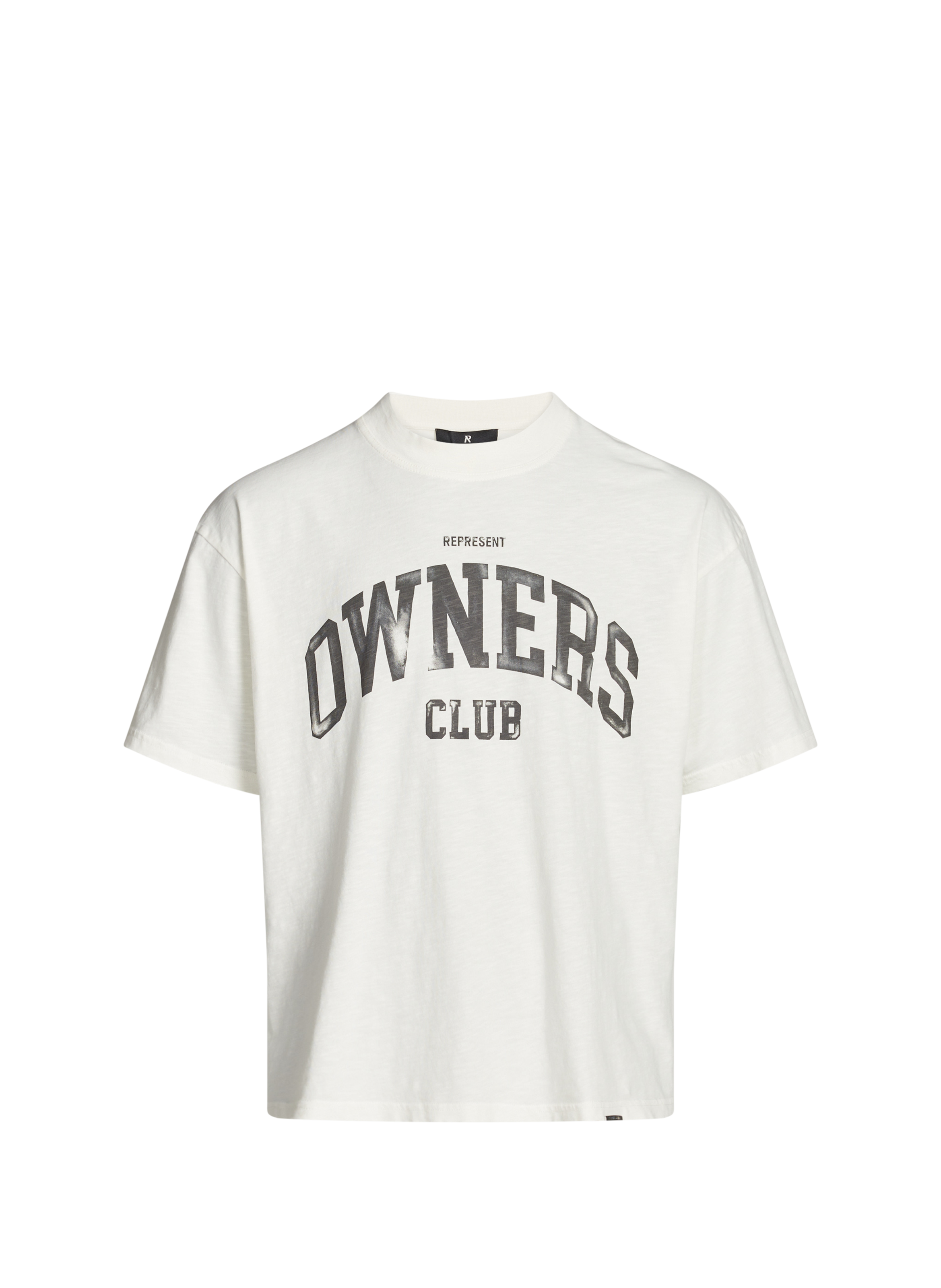 REPRESENT T-shirt col rond en coton Blanc