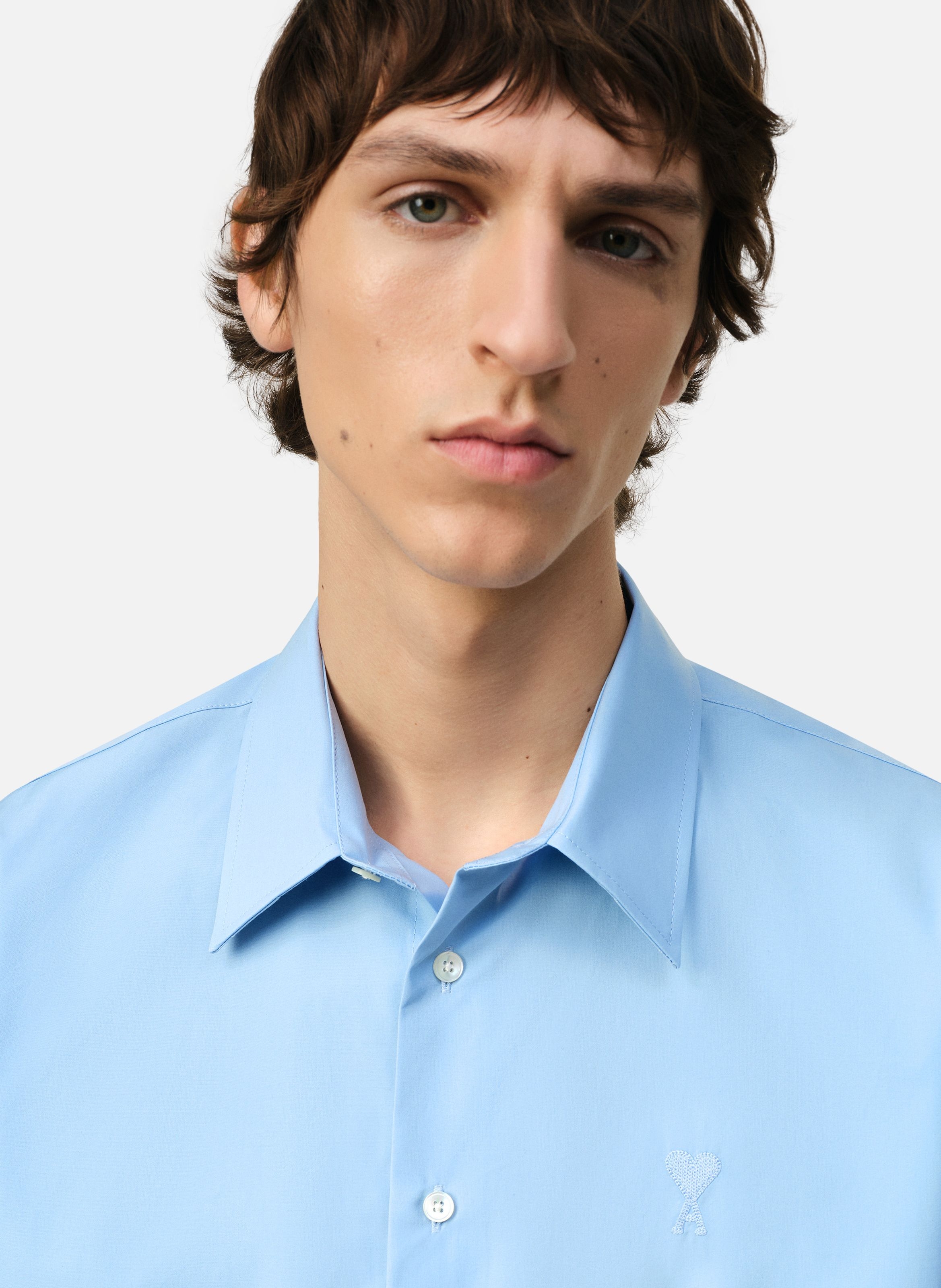 Chemise Classique Ami de Coeur AMI PARIS Bleu