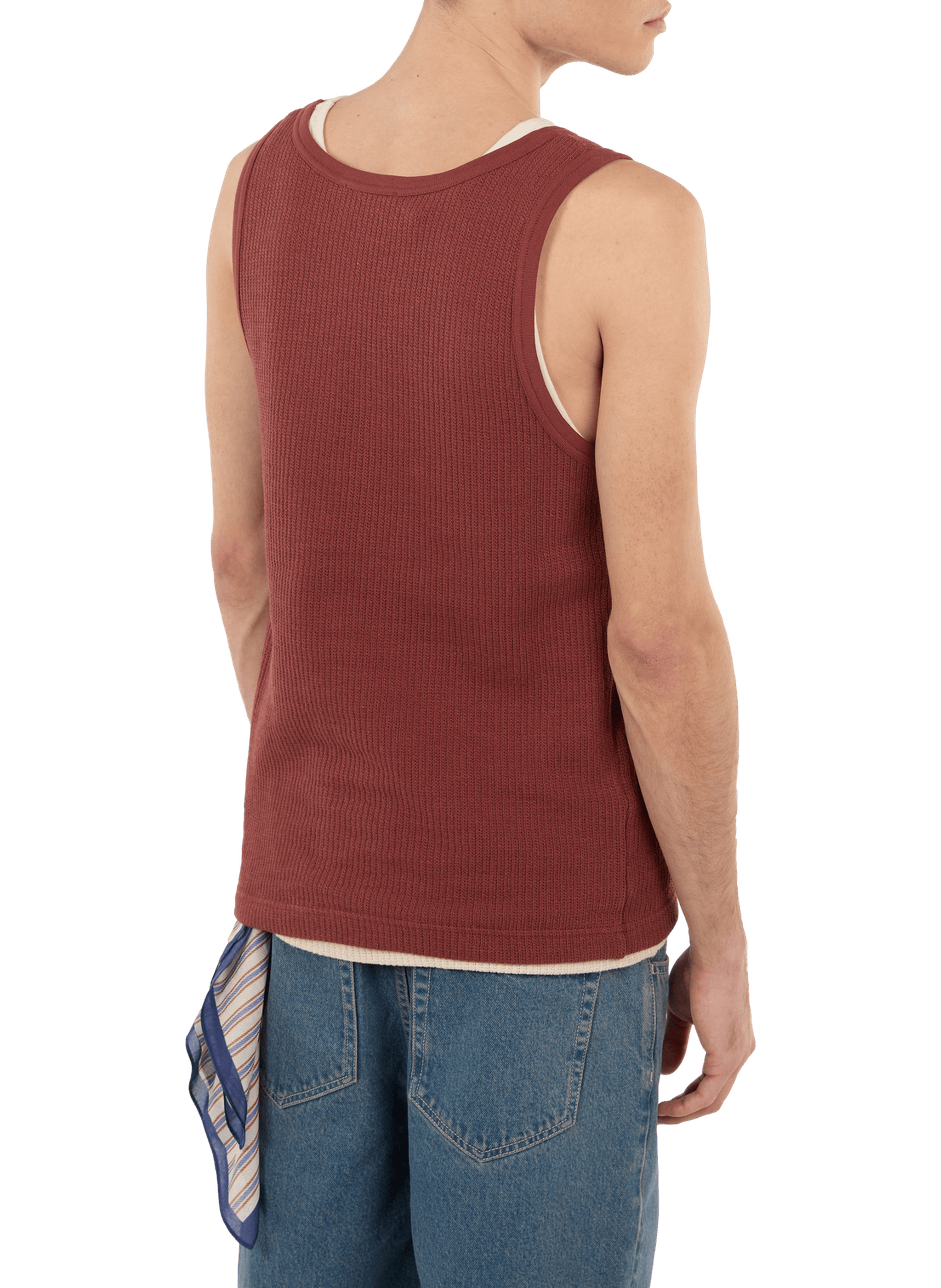 Cotton Dank T-shirt SAISON 1865 Brown