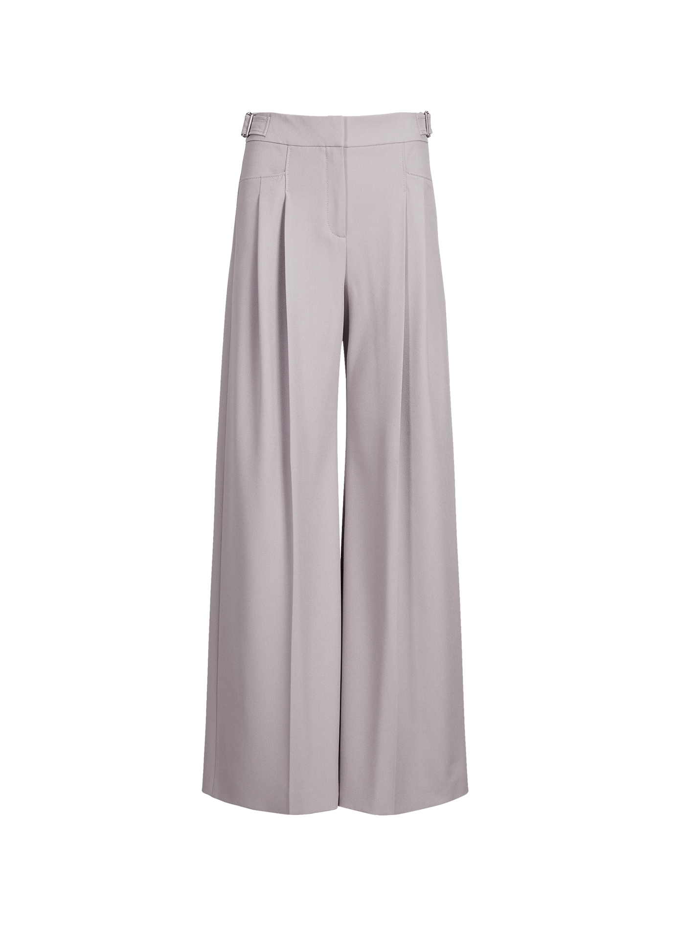 Relaxed Wide Leg Pleated Trousers BOSS Purple
