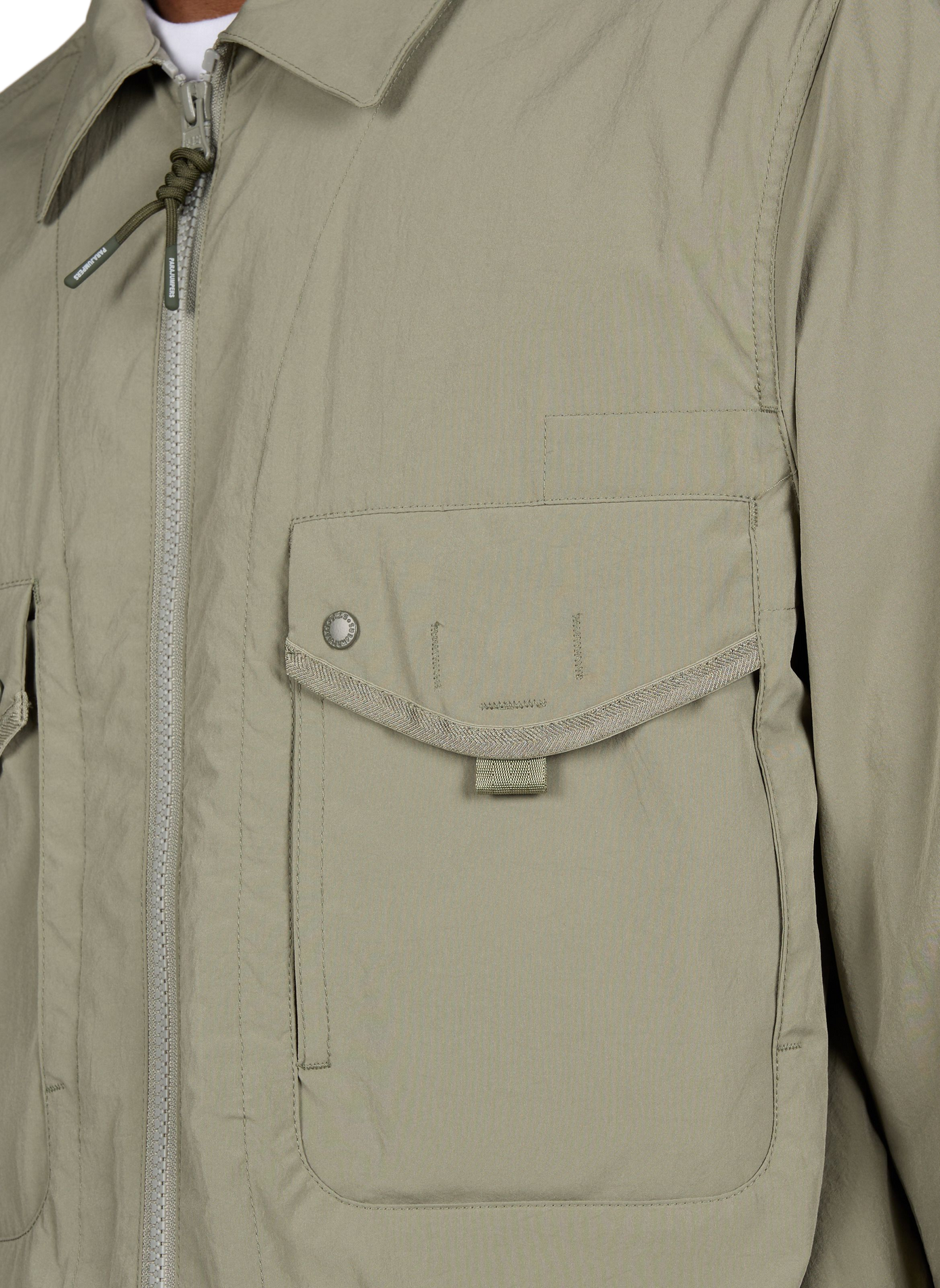 Blouson Elgin à col classique PARAJUMPERS Kaki