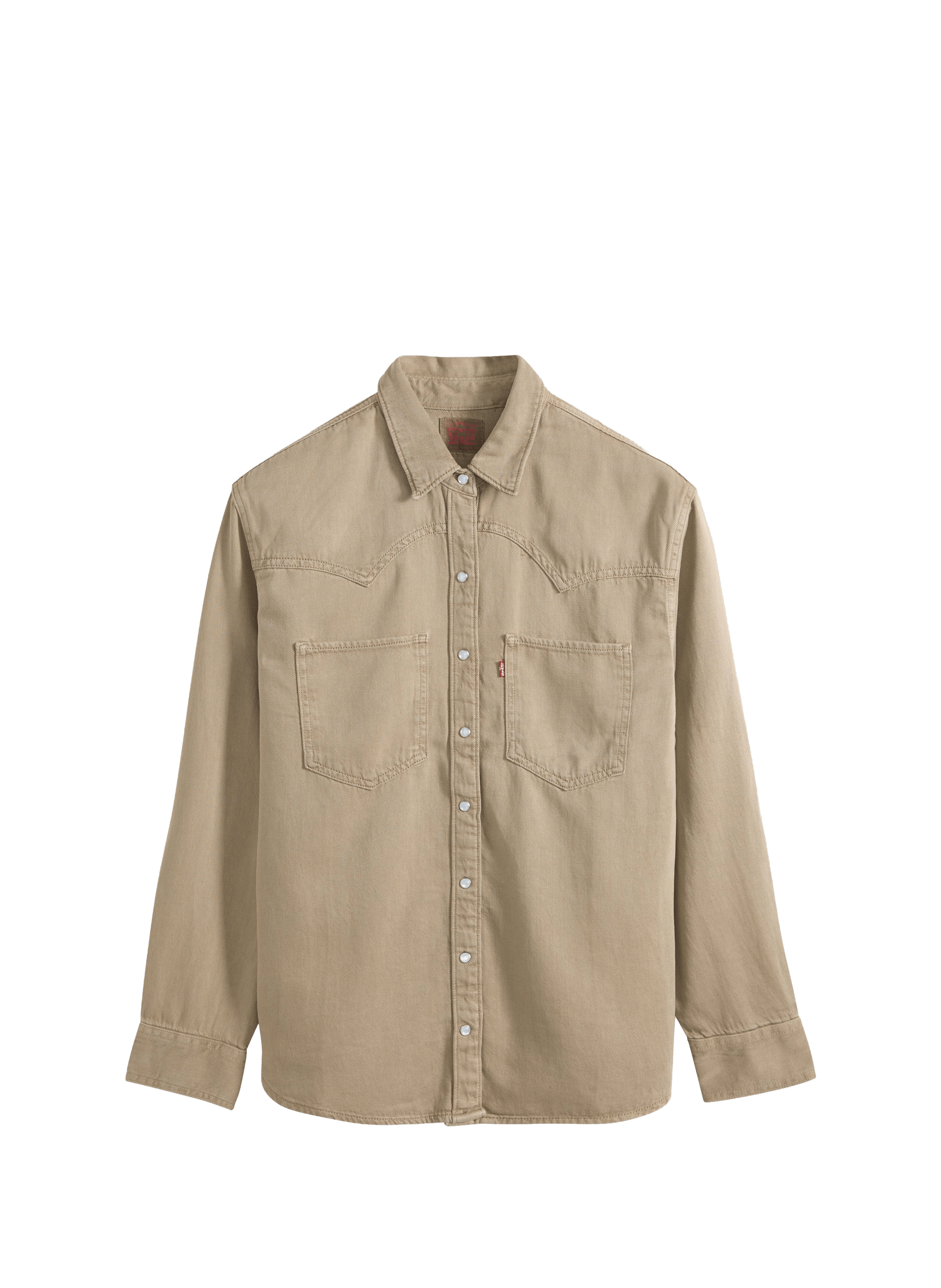 Chemise Western Teodora en coton mélangé LEVI'S Marron