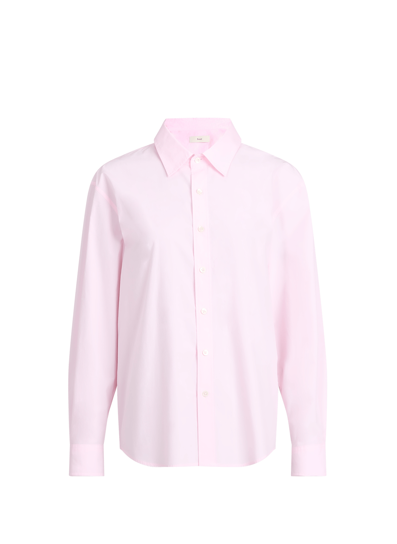 Chemise droite boutonnée unie DUNST Rose