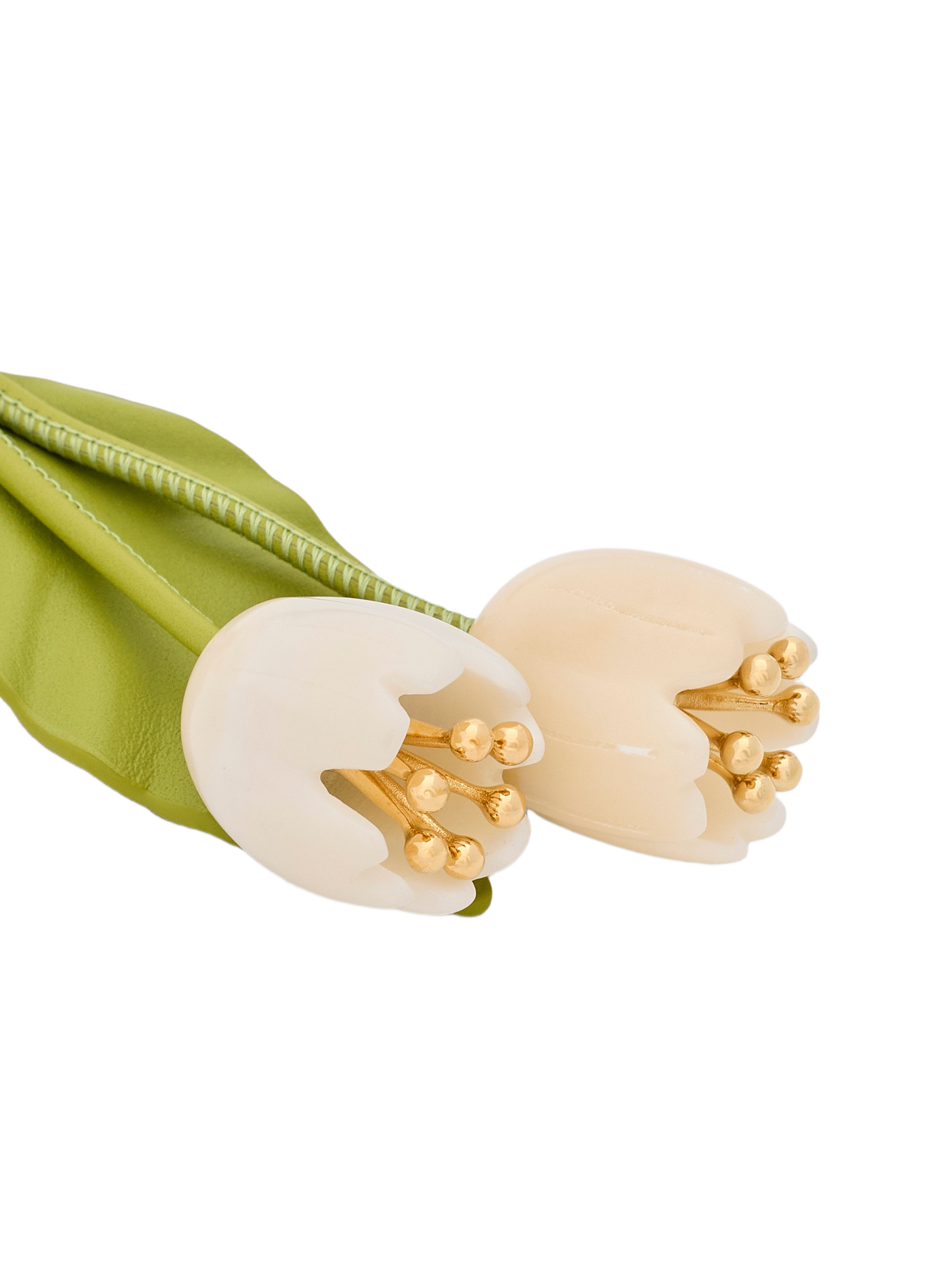 Charm fleurs en cuir de veau classique LOEWE Multicolore