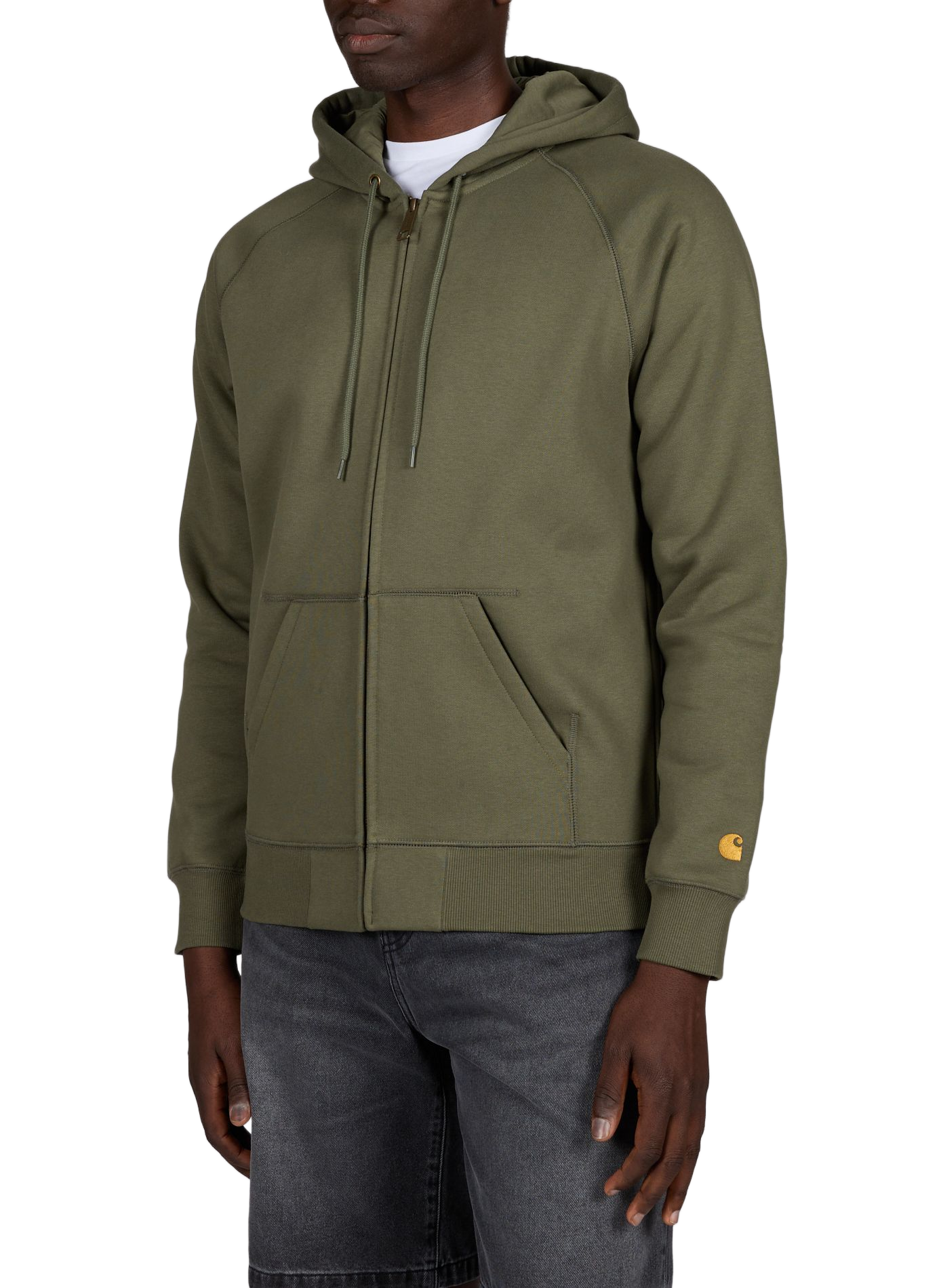 Gilet hoodie à capuche CARHARTT WIP Vert