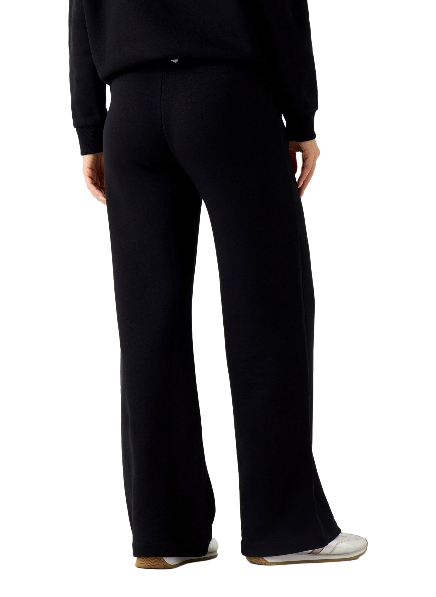 Pantalon de survêtement plissé en coton mélangé  GUESS Noir