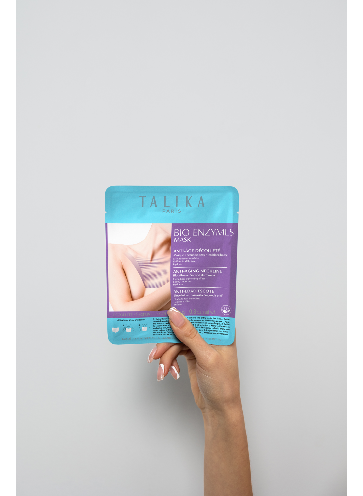 Coreen Bio Enzymes - Mask Décolleté en biocellulose TALIKA No color